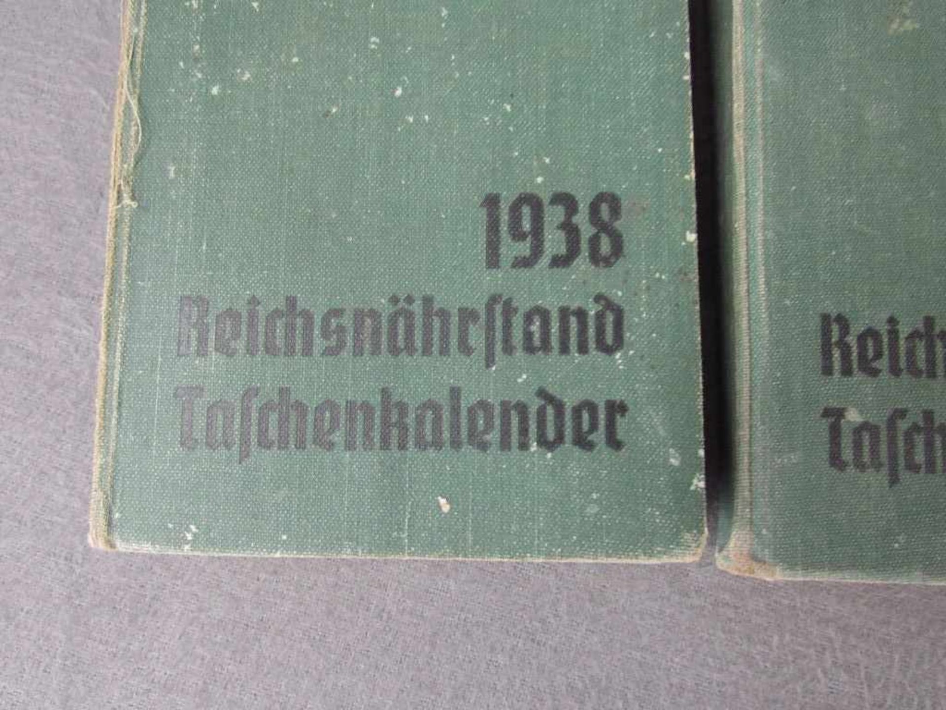 Sechs Taschenkalender Reichsnährstand 3.Reich als Tagebuch geführt sehr interessant - Bild 2 aus 6