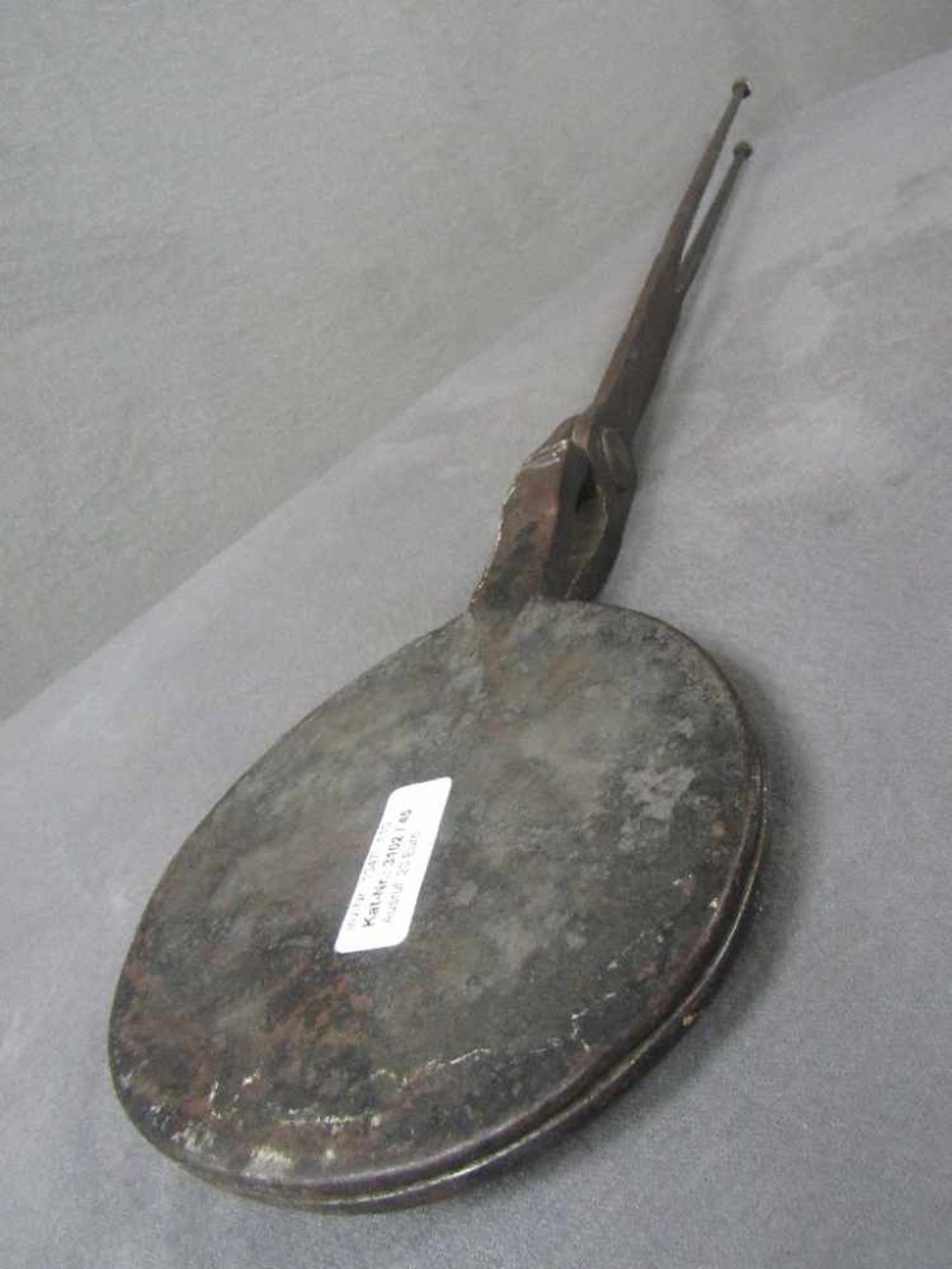 Antikes Waffeleisen Niedersachsenpferd um 1780 Länge:96cm - Bild 2 aus 3