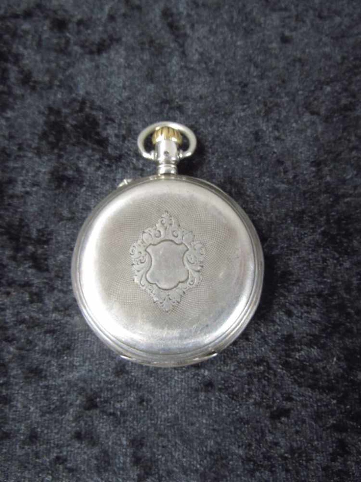 Antike Taschenuhr Longines Silber Paris ca.1889 Januar 2020 Werk komplett überholt mit Rechnung - Bild 2 aus 7