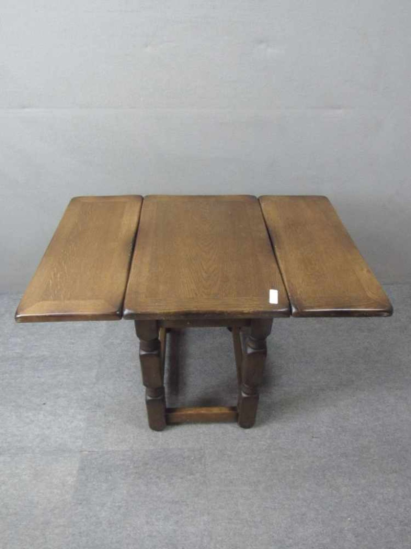 Gatelegtisch Englisch Eiche um 1920 ca.60x42cm - Bild 2 aus 4