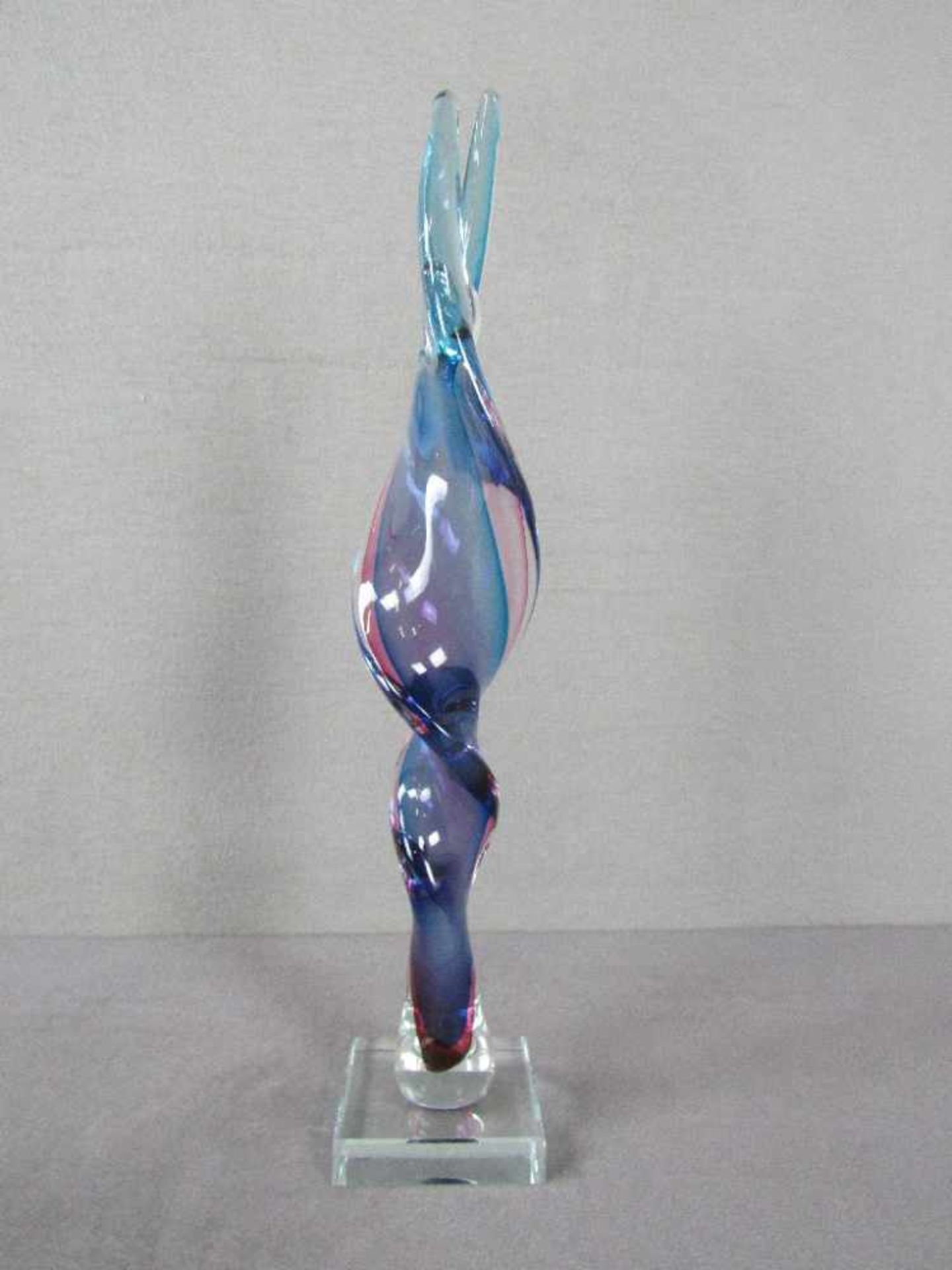 Glasskulptur Tänzerin 42,5cm hoch - Bild 2 aus 5