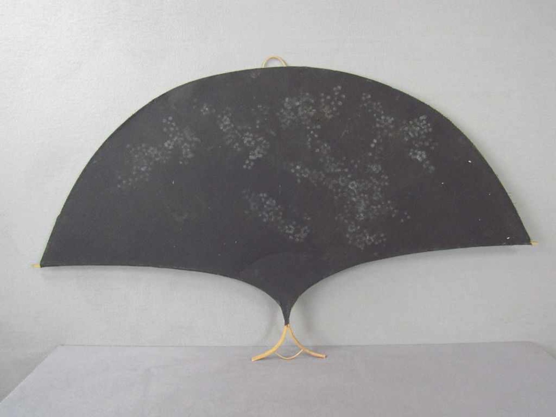 Asiatischer Wandfächer handbemalt - Bild 5 aus 5