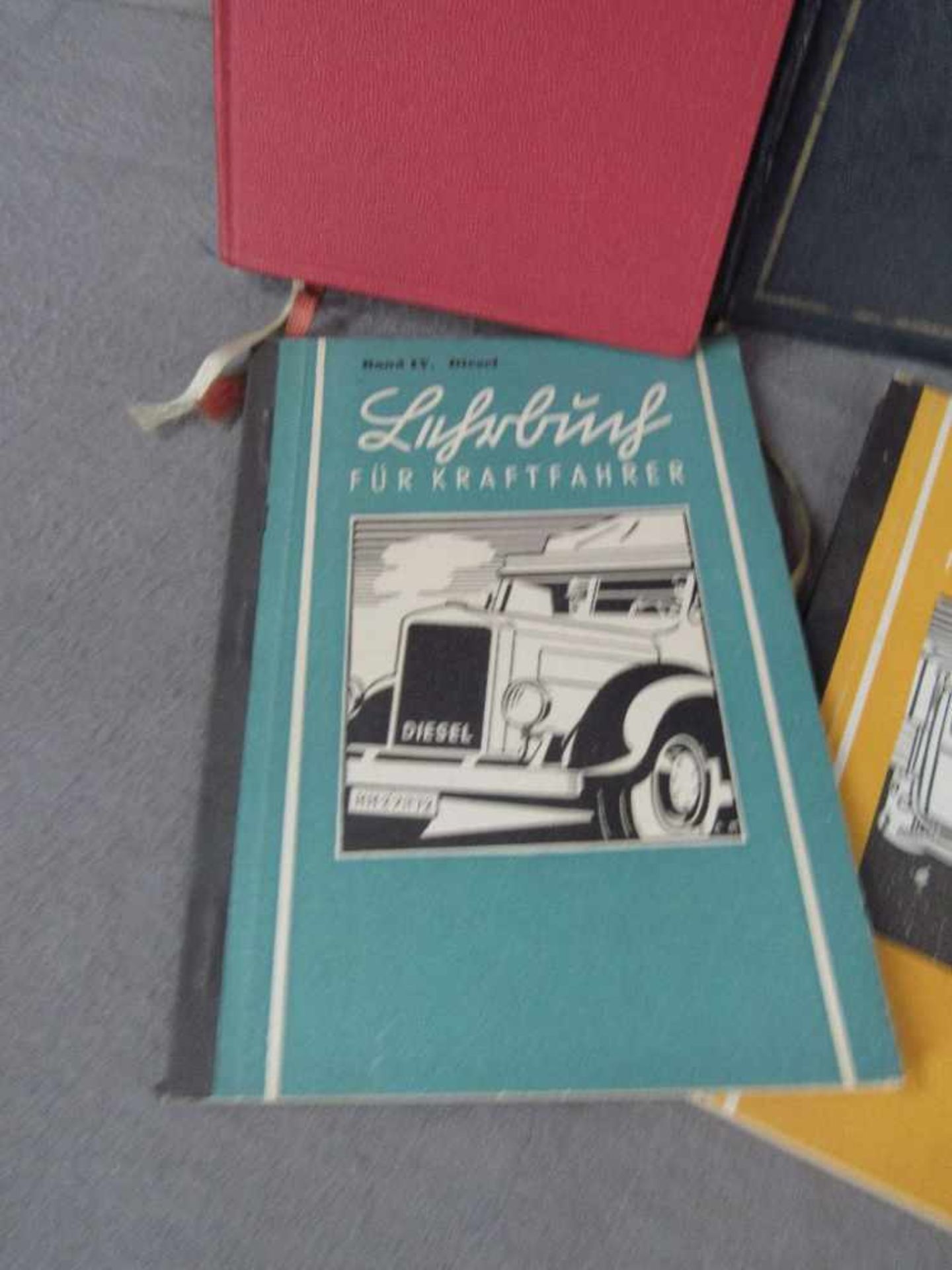 Konvolut Autoreiseführer Autoatlase Oldtimer vier Teile - Bild 3 aus 3