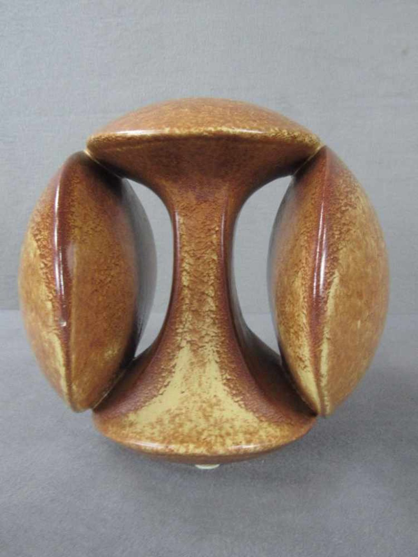 Designer Keramikvase 22cm hoch - Image 3 of 5