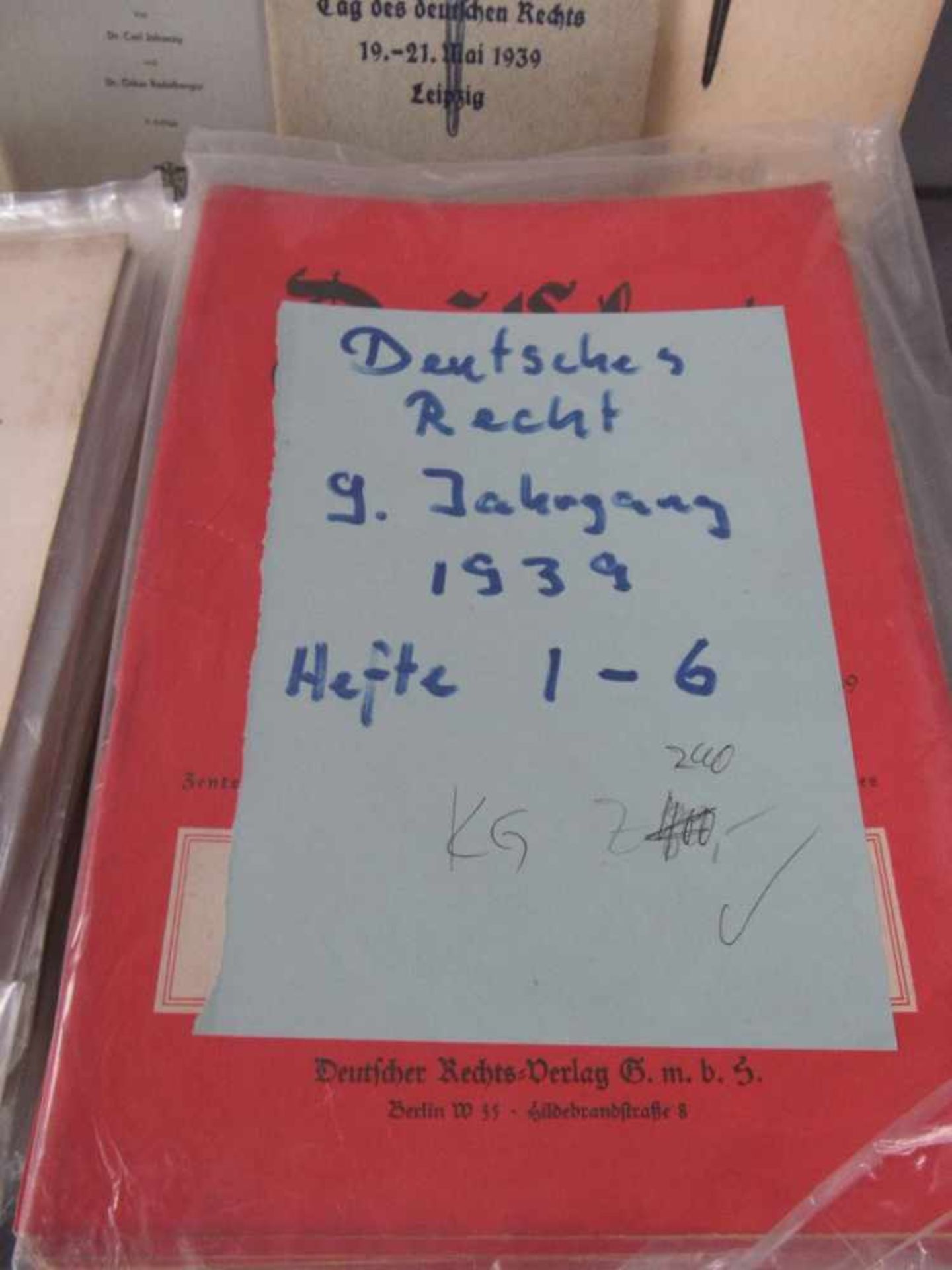 Konvolut Bücher und Zeitschriften aus dem dritten Reich - Bild 3 aus 6