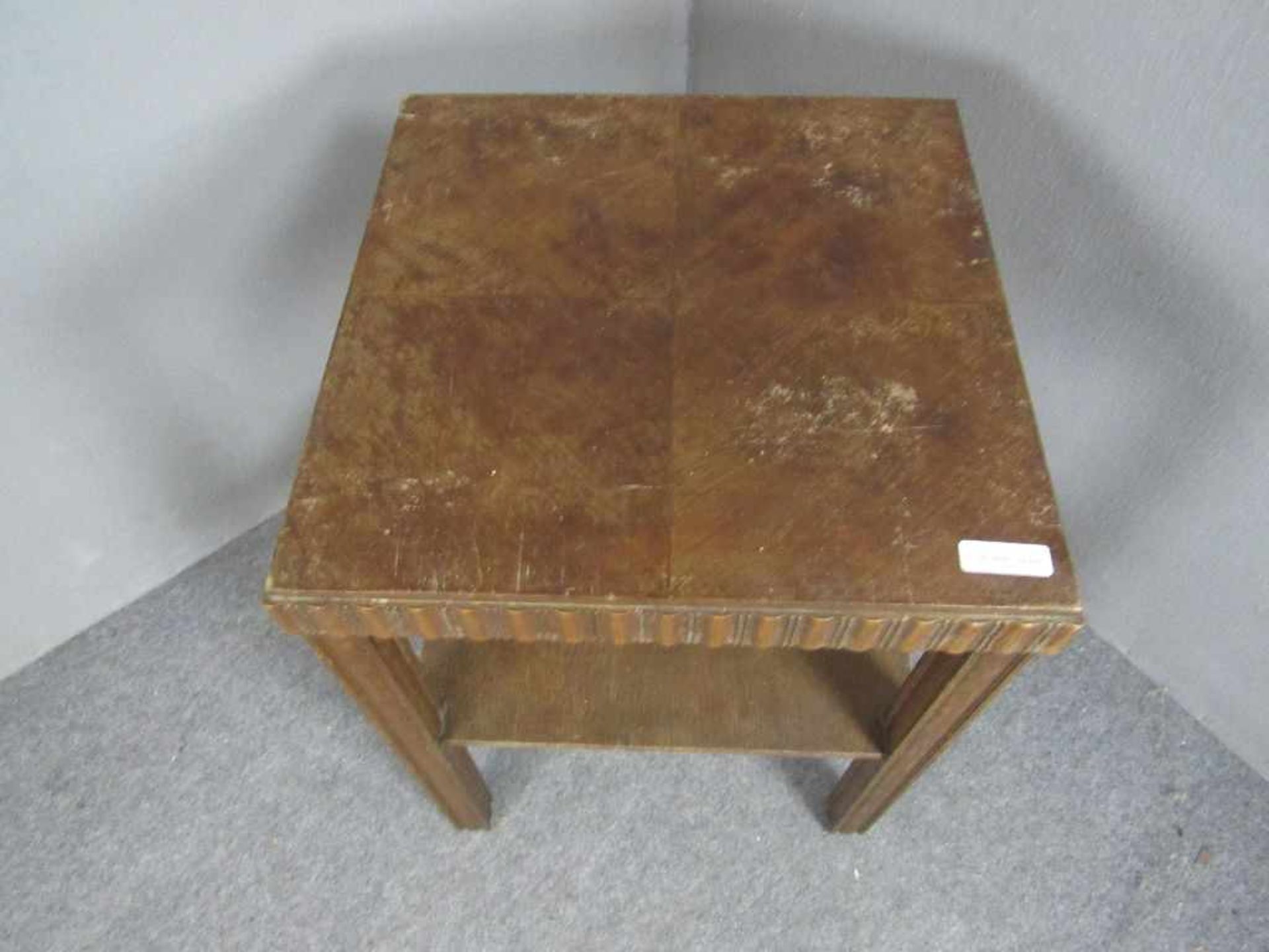 Kleiner Art Deco Tisch 47x47x66cm - Bild 3 aus 3