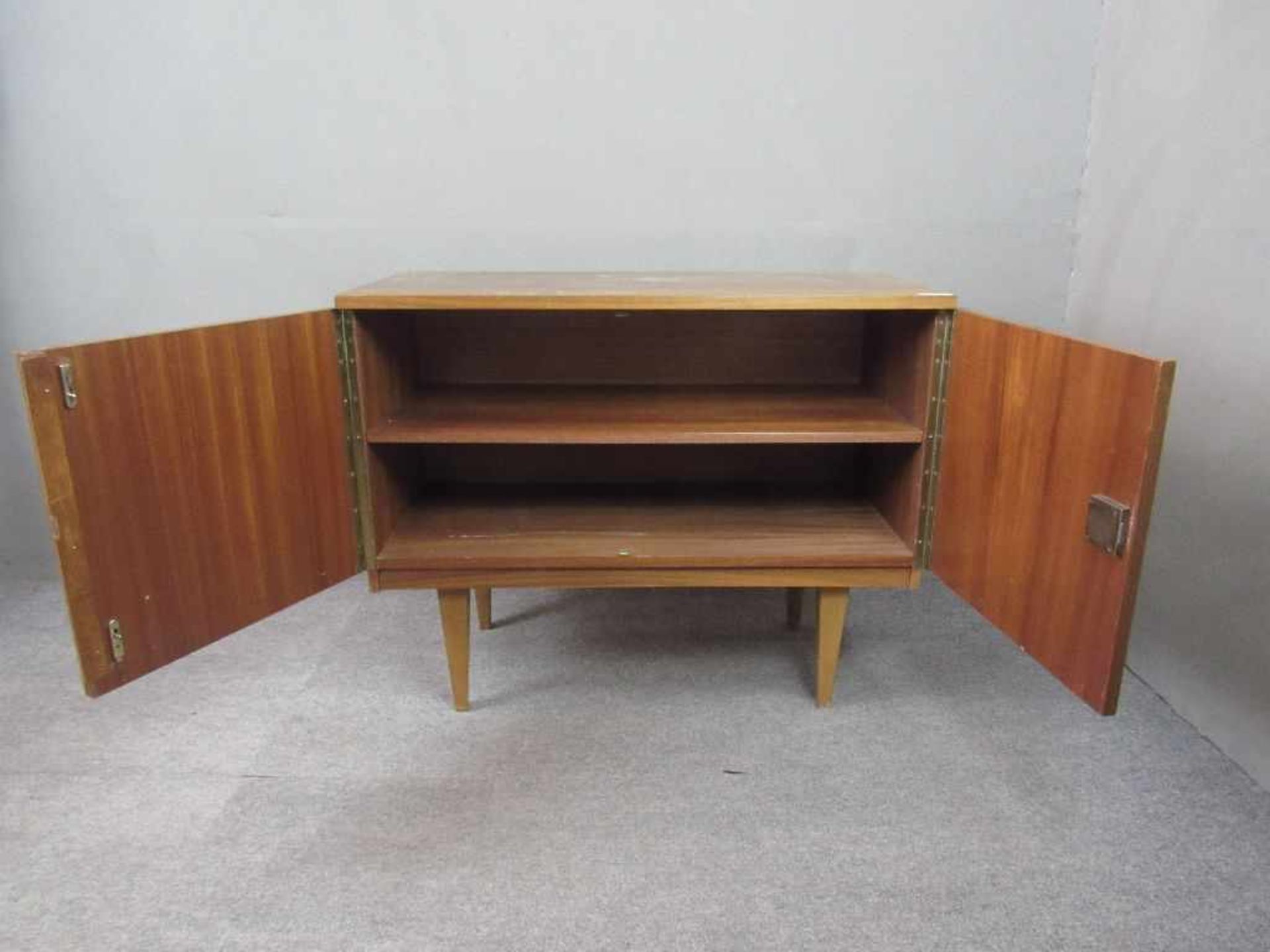 Space Age 60er Jahre kleines Sideboard ca.94x44x75cm Danish Design - Bild 2 aus 2