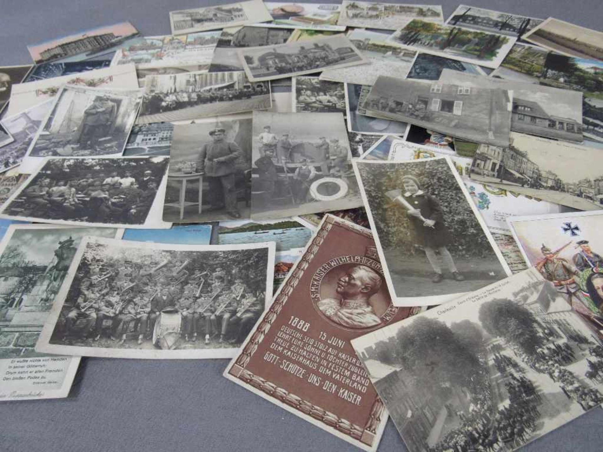 Konvolut Postkarten über 50 Stück überwiegend 1.Wk militärisch teilweise gelaufen - Bild 5 aus 5