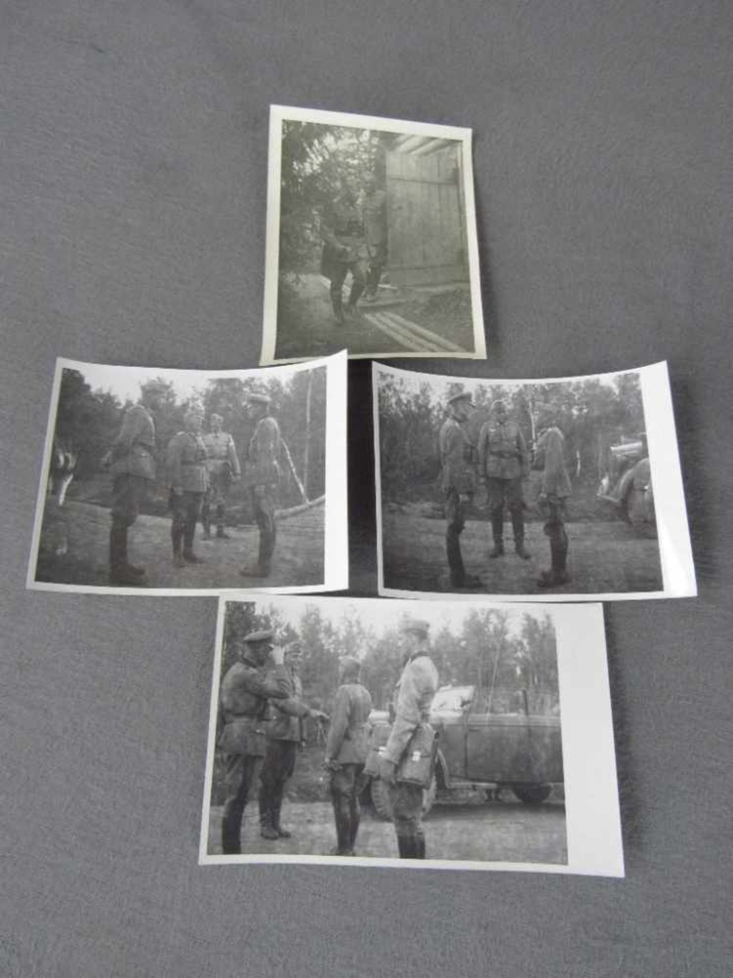 Vier originale Fotos Ritterkreuzträger