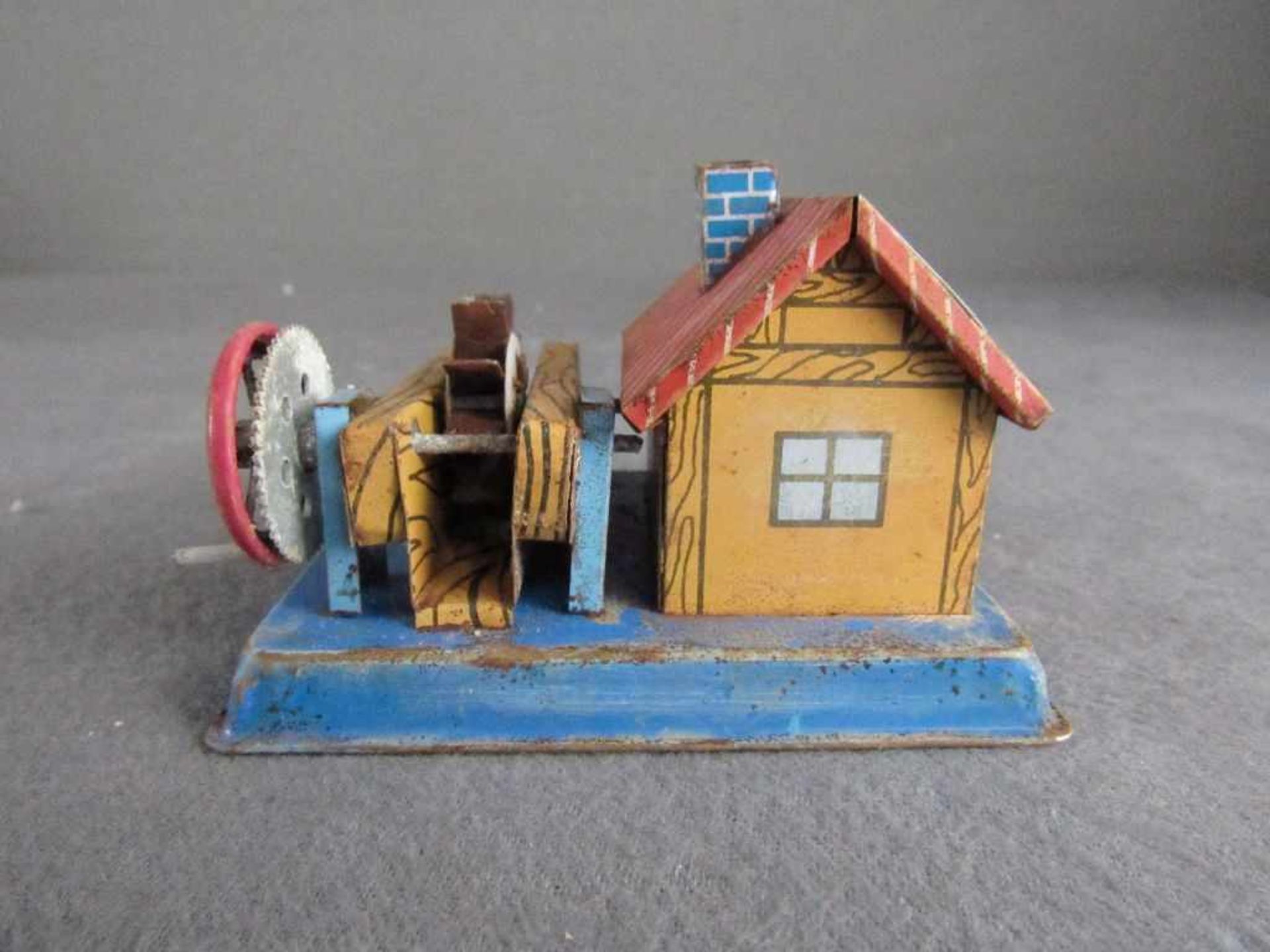 Blechspielzeug Wassermühle mechanisch