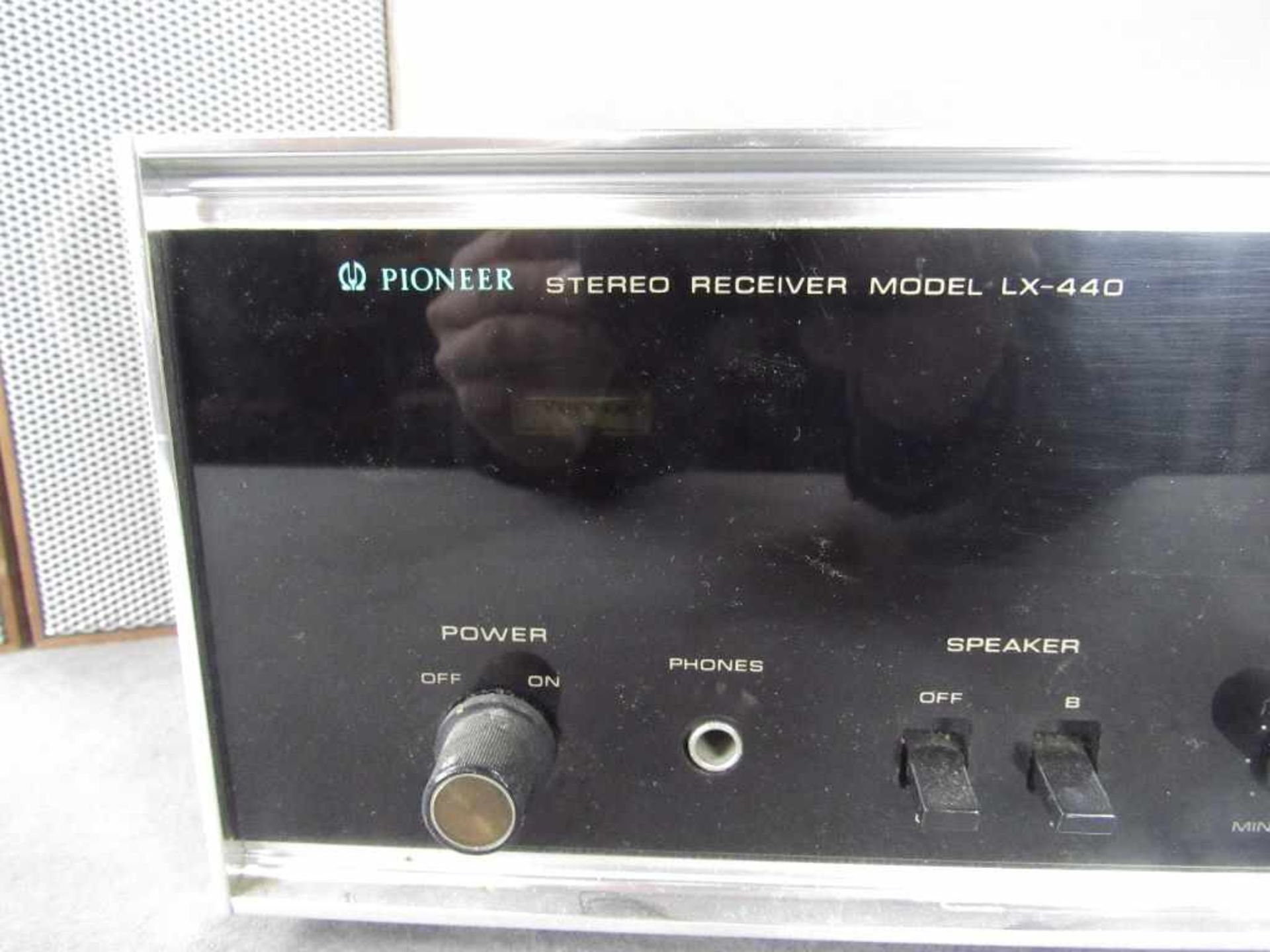 Reciever vintage Pioneer LX440 mit Boxen - Image 2 of 6