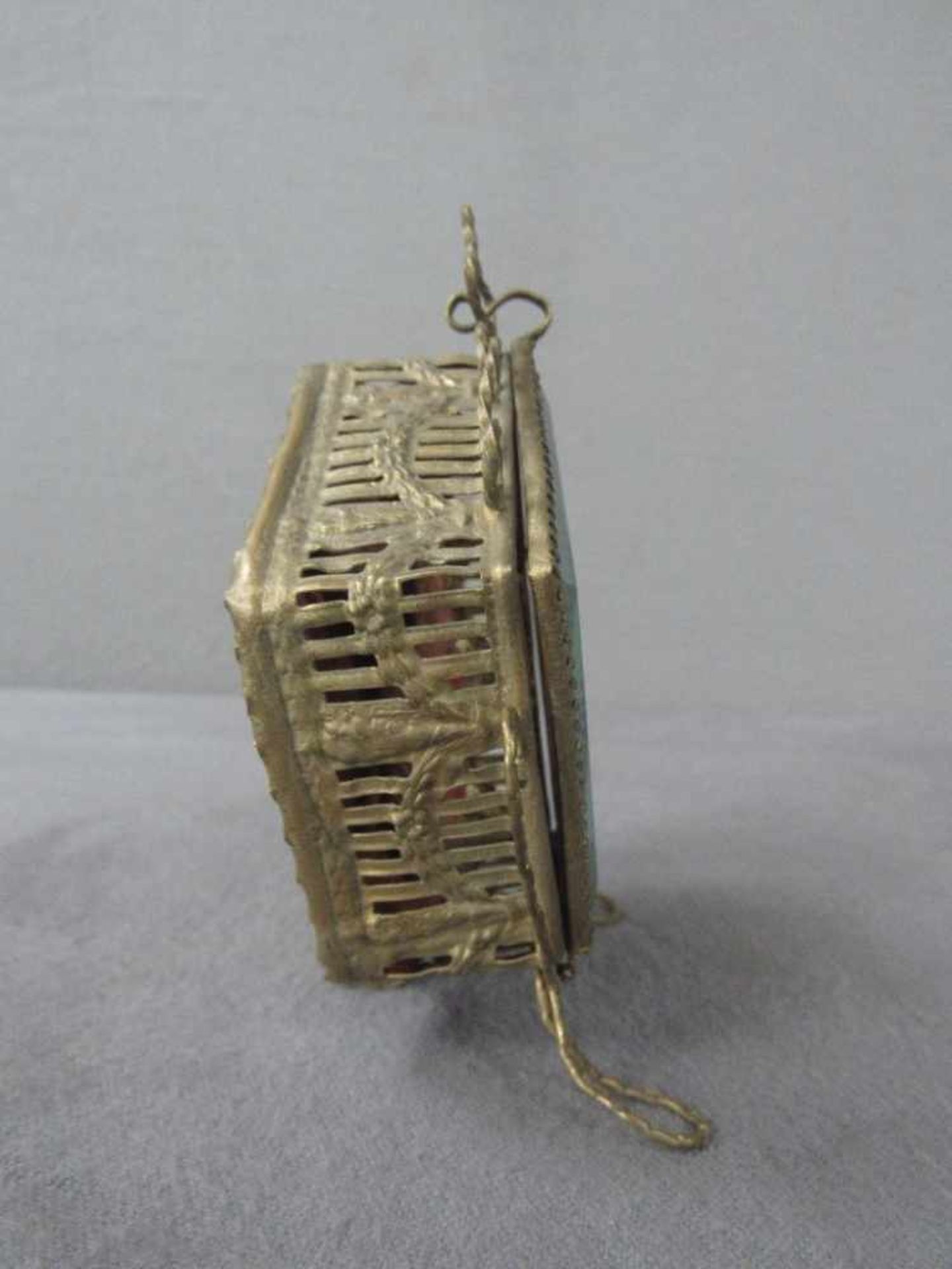 Antike Uhrenvitrine 18. Jahrhundert zur Aufbewahrung von Taschenuhren 12cm - Image 3 of 5
