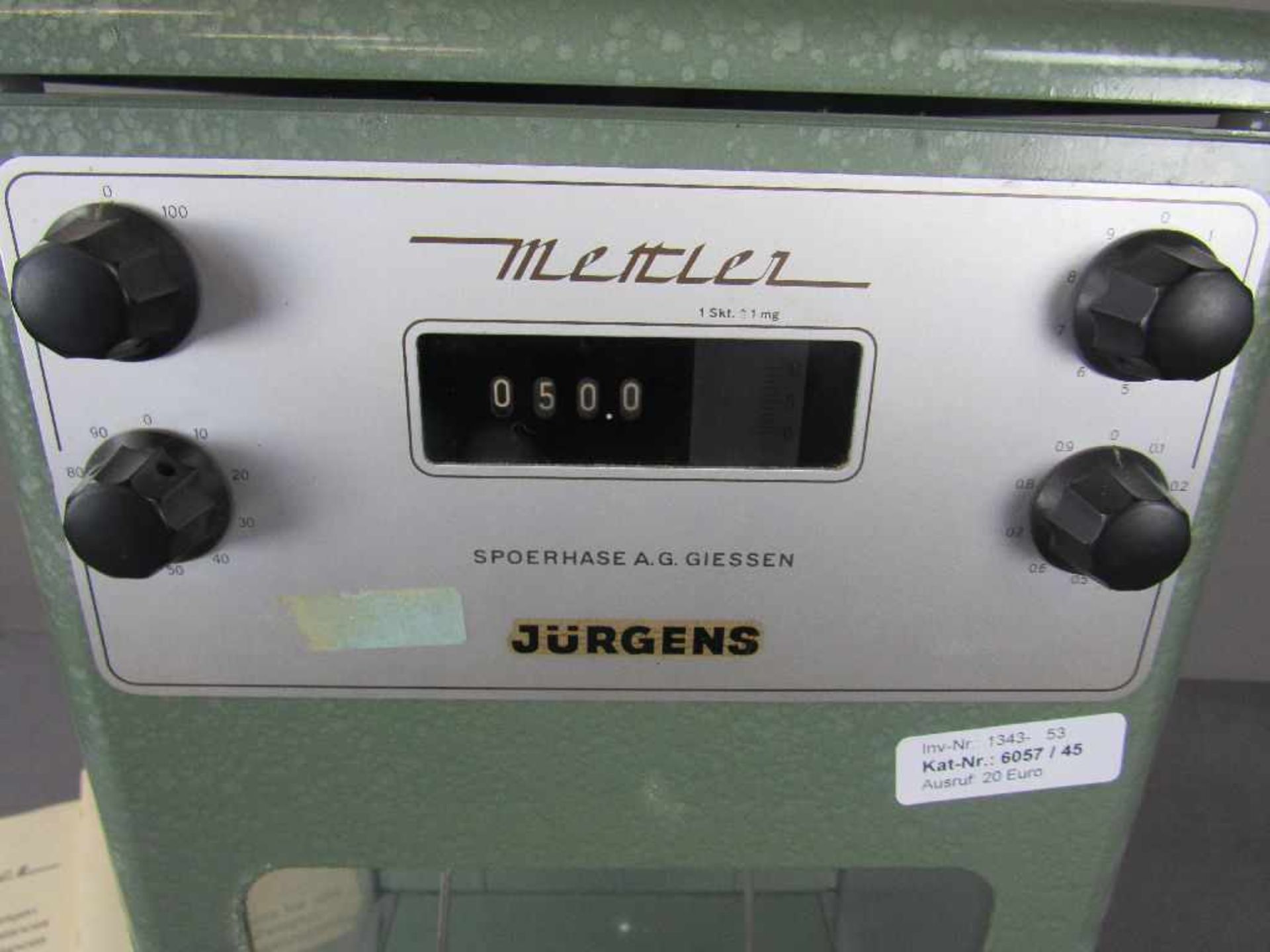 Große Mikrowaage Mettler Model M5 mit Anleitung - Bild 2 aus 4