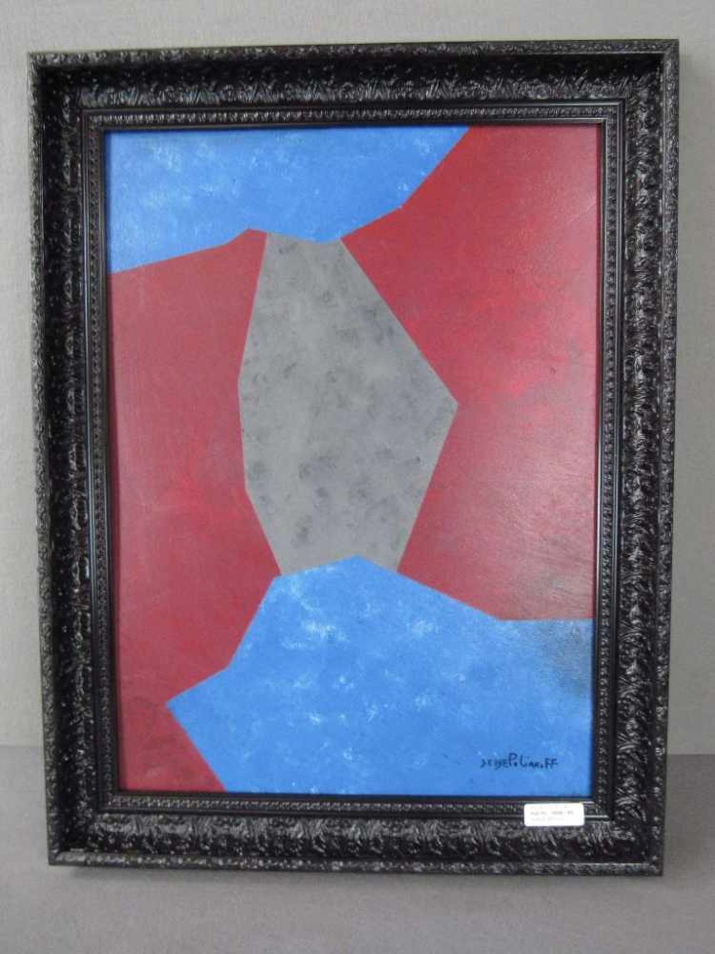 Gemälde bezeichnet Poliakoff 69x54cm