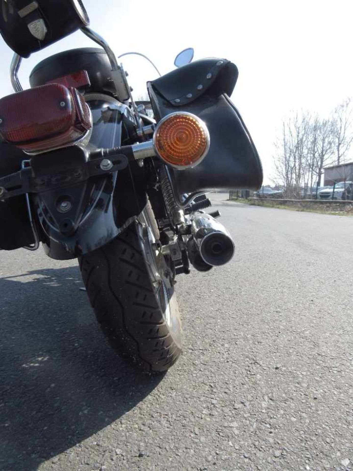 Yamaha Motorrad XVS125H guter Zustand läuft Batterie muss erneuert werden stand 2 jahre - Bild 11 aus 25