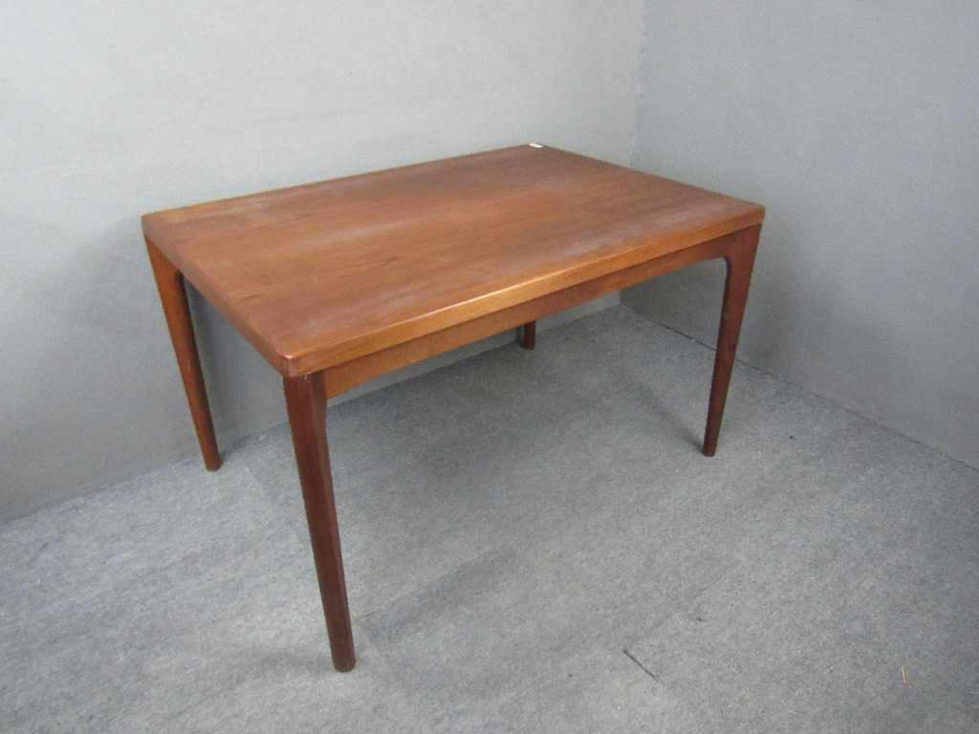 Esszimmertisch 60er Jahre Space Age Teak Denmark 120x85x73cm