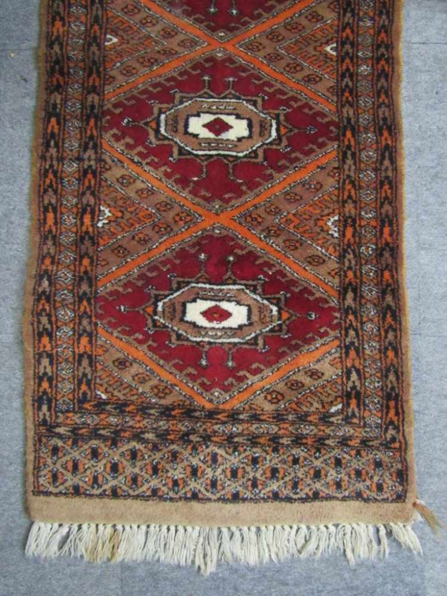 Antiker Orientteppich 48x130cm - Bild 3 aus 4