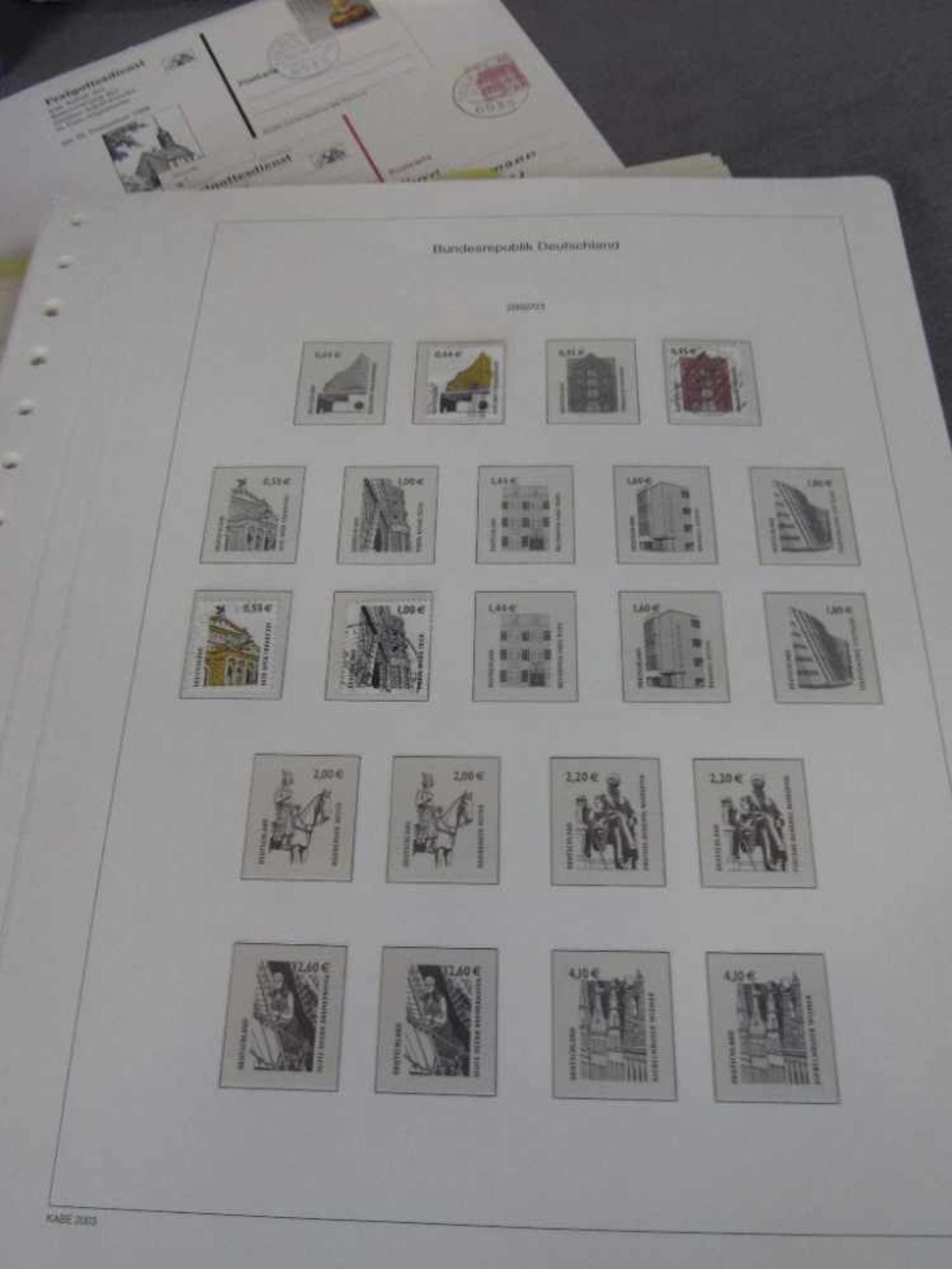Briefmarken Posten BRD inklusive 4 Vordruck-und Steckalben hoher Mi Wert - Bild 4 aus 18