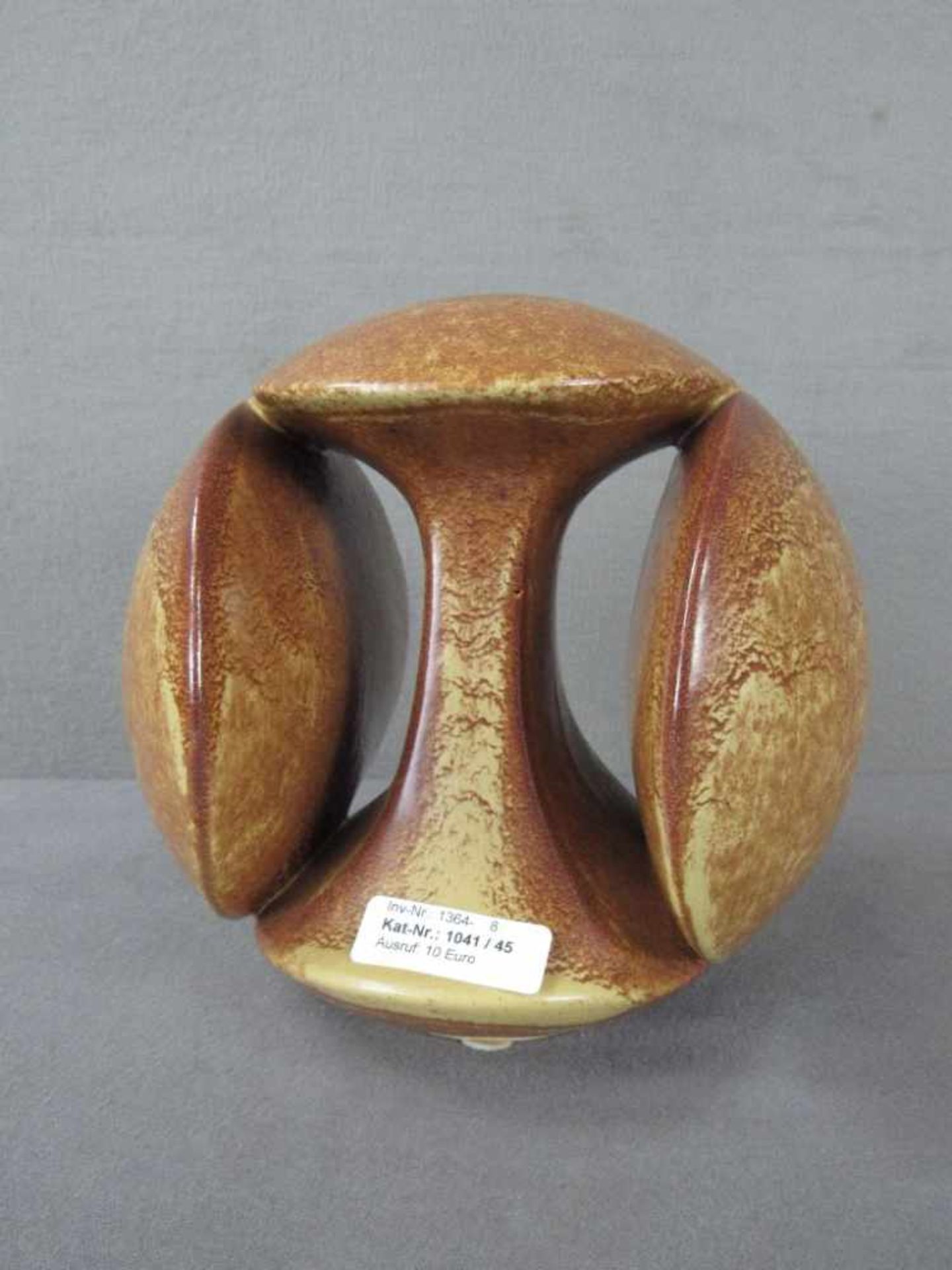 Designer Keramikvase 22cm hoch