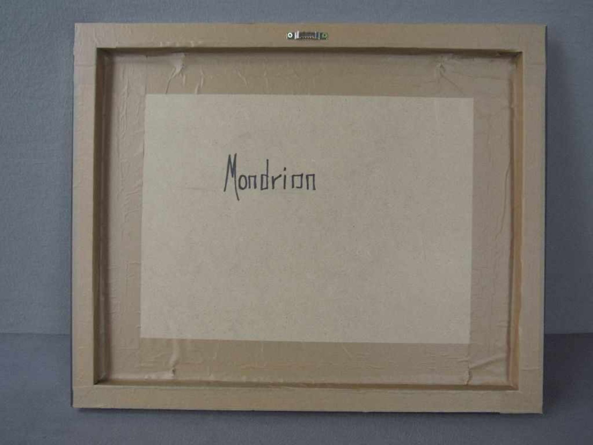 Zeichnung bezeichnet Mondrian -m.R. 56x48cm - Bild 4 aus 4