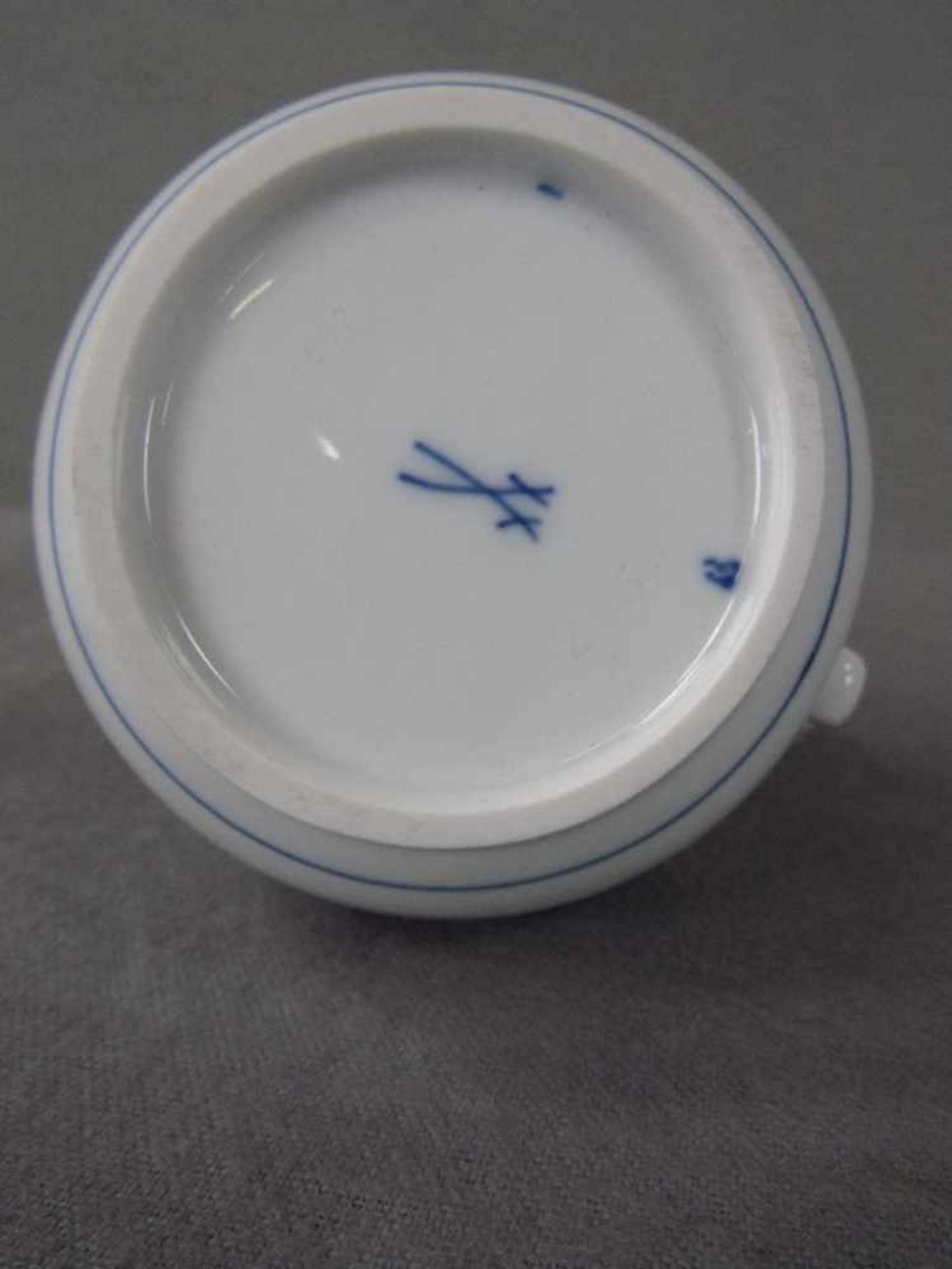 Porzellan Meissen Schwertermarke Zwiebelmuster hier:Mokkakanne 17cm hoch - Bild 6 aus 7