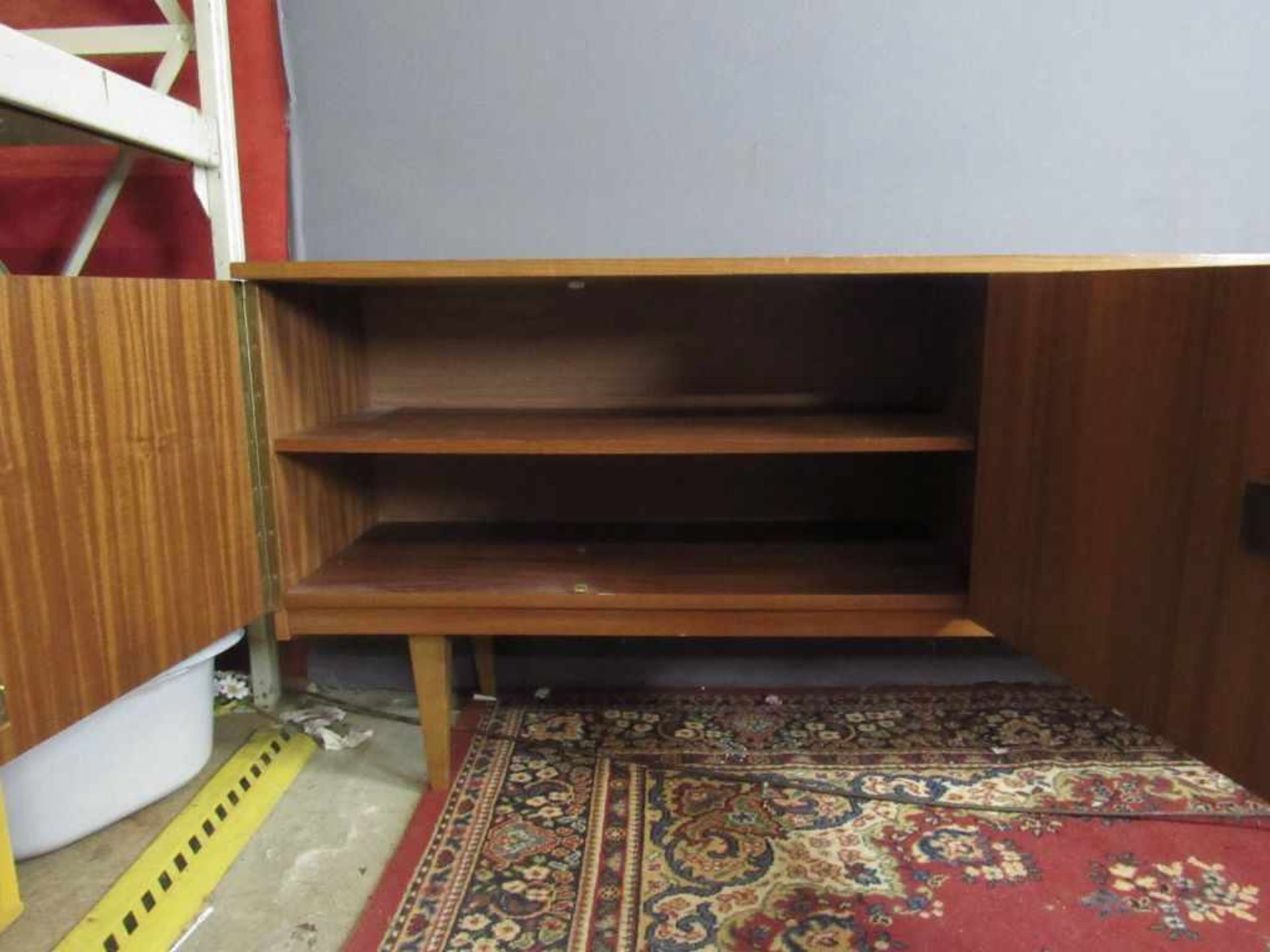 Sideboard Danish Design 3 Schübe und 3 türen 60er Jahre 195x44x75cm - Bild 4 aus 6