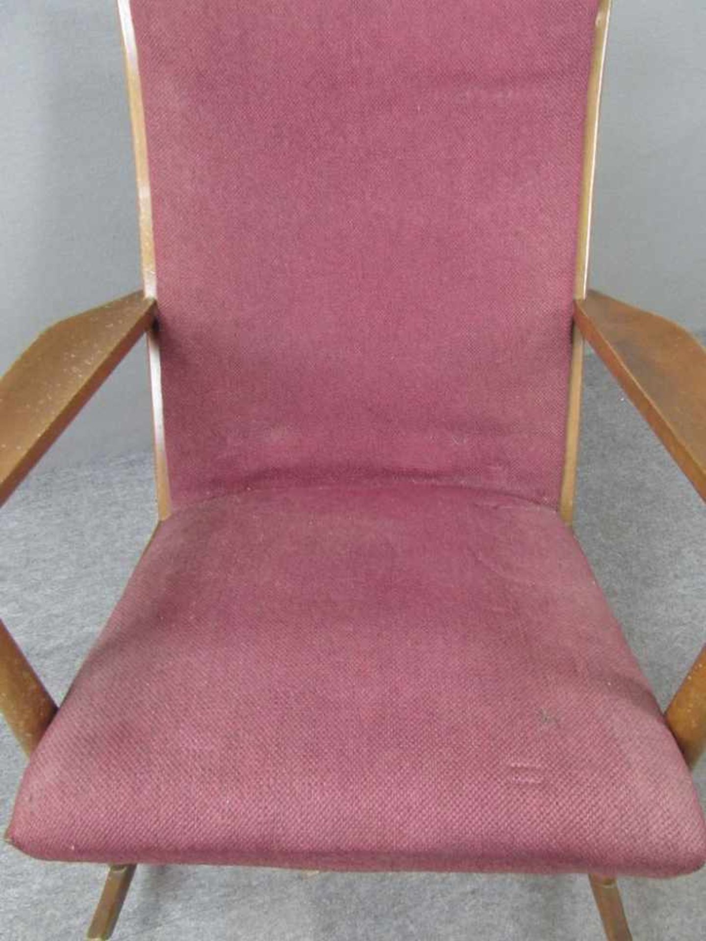 Designer Schaukelstuhl Danish Design Rocker by Holgar Georg Jensen um 1958 guter Zustand - Bild 2 aus 4