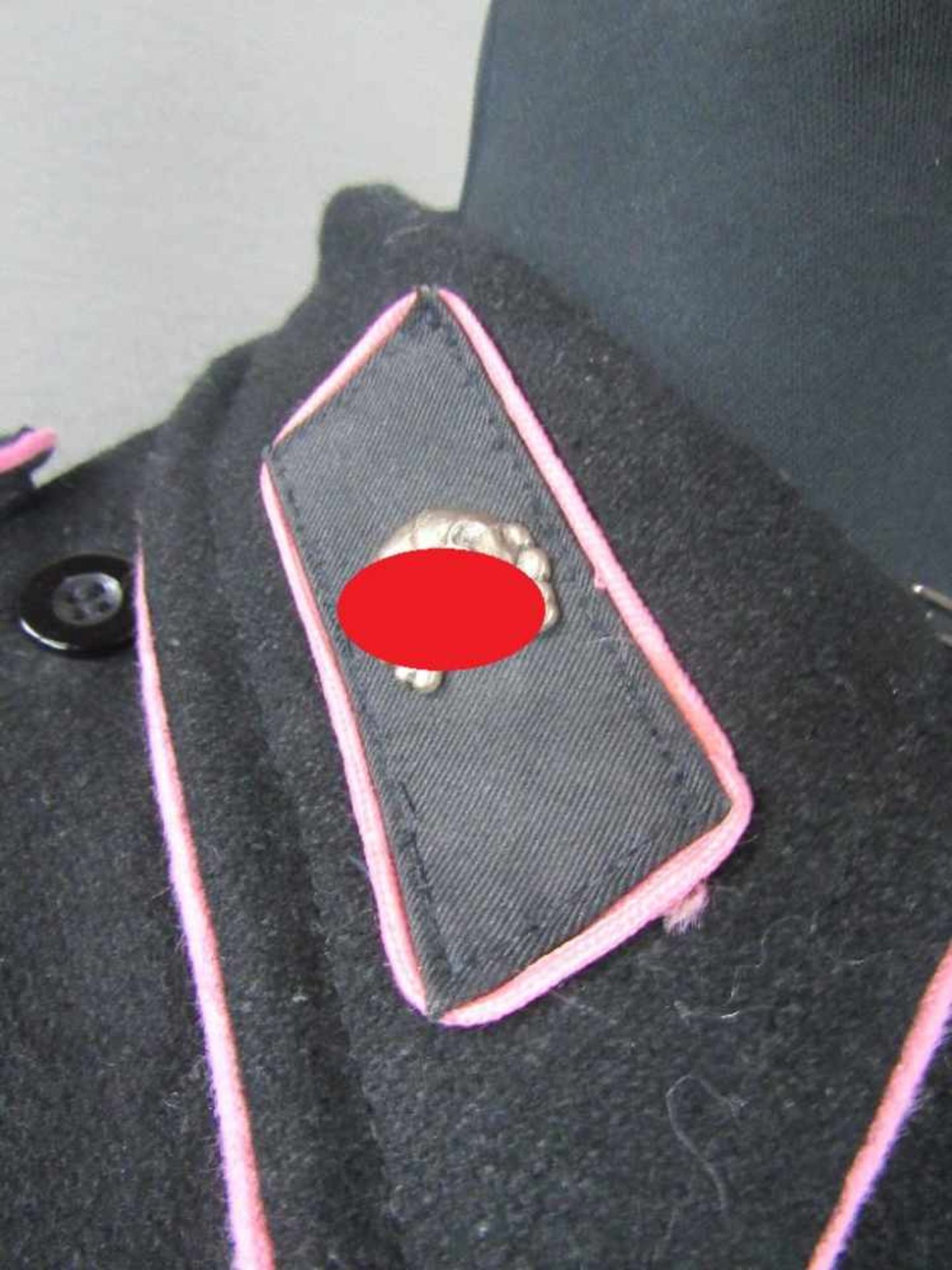 Uniform Panzertruppe 2.WK wohl Museumsanfertigung innen mit Stempel sehr schönes Stück Hose und - Bild 5 aus 15