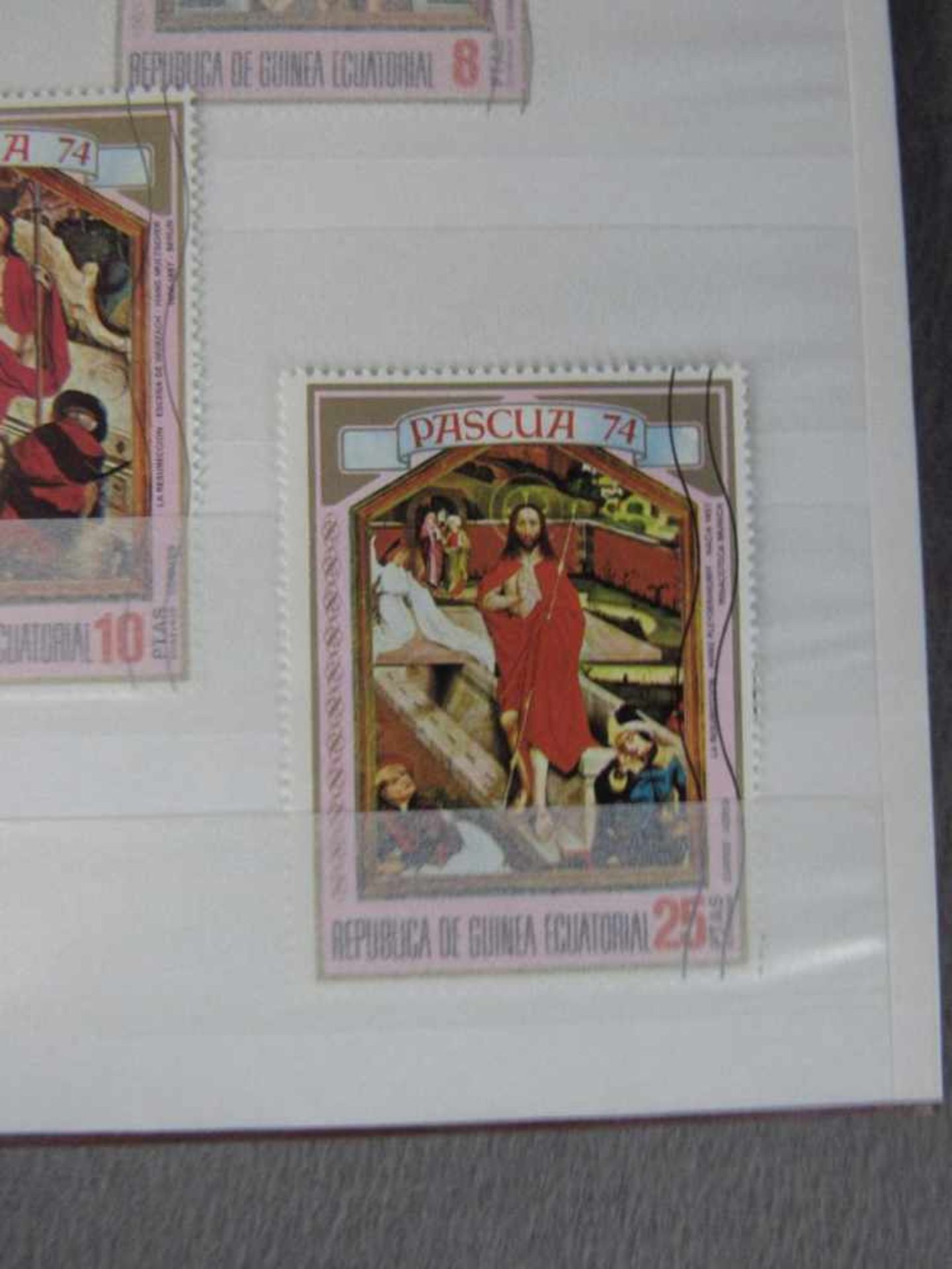 Konvolut fünf Briefmarkenalben alle Welt - Bild 2 aus 9