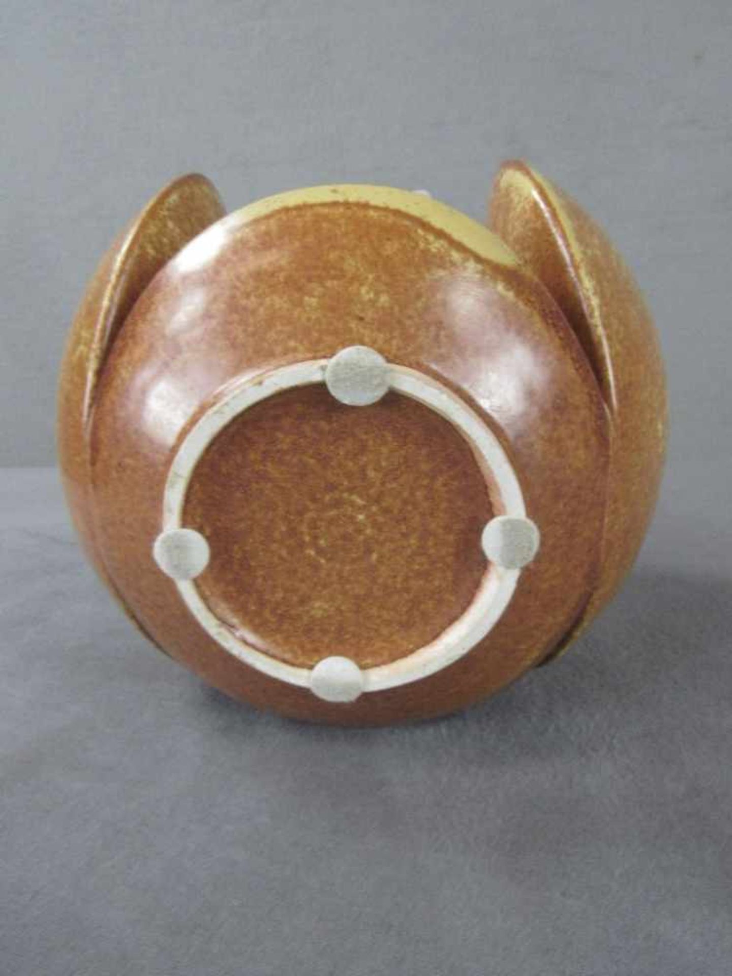 Designer Keramikvase 22cm hoch - Image 5 of 5