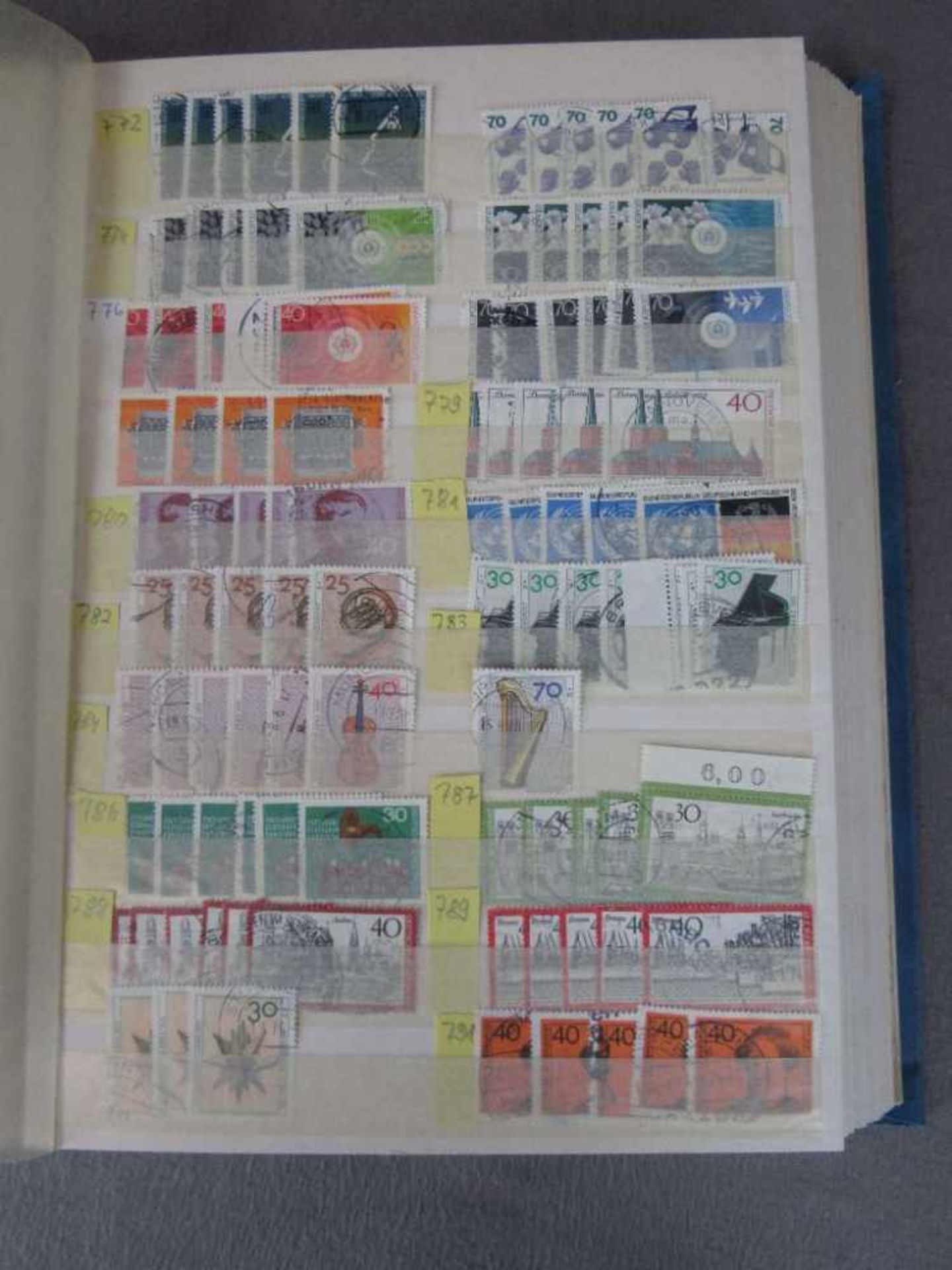 Konvolut von fünf Briefmarkenalben Deutschland - Bild 4 aus 5