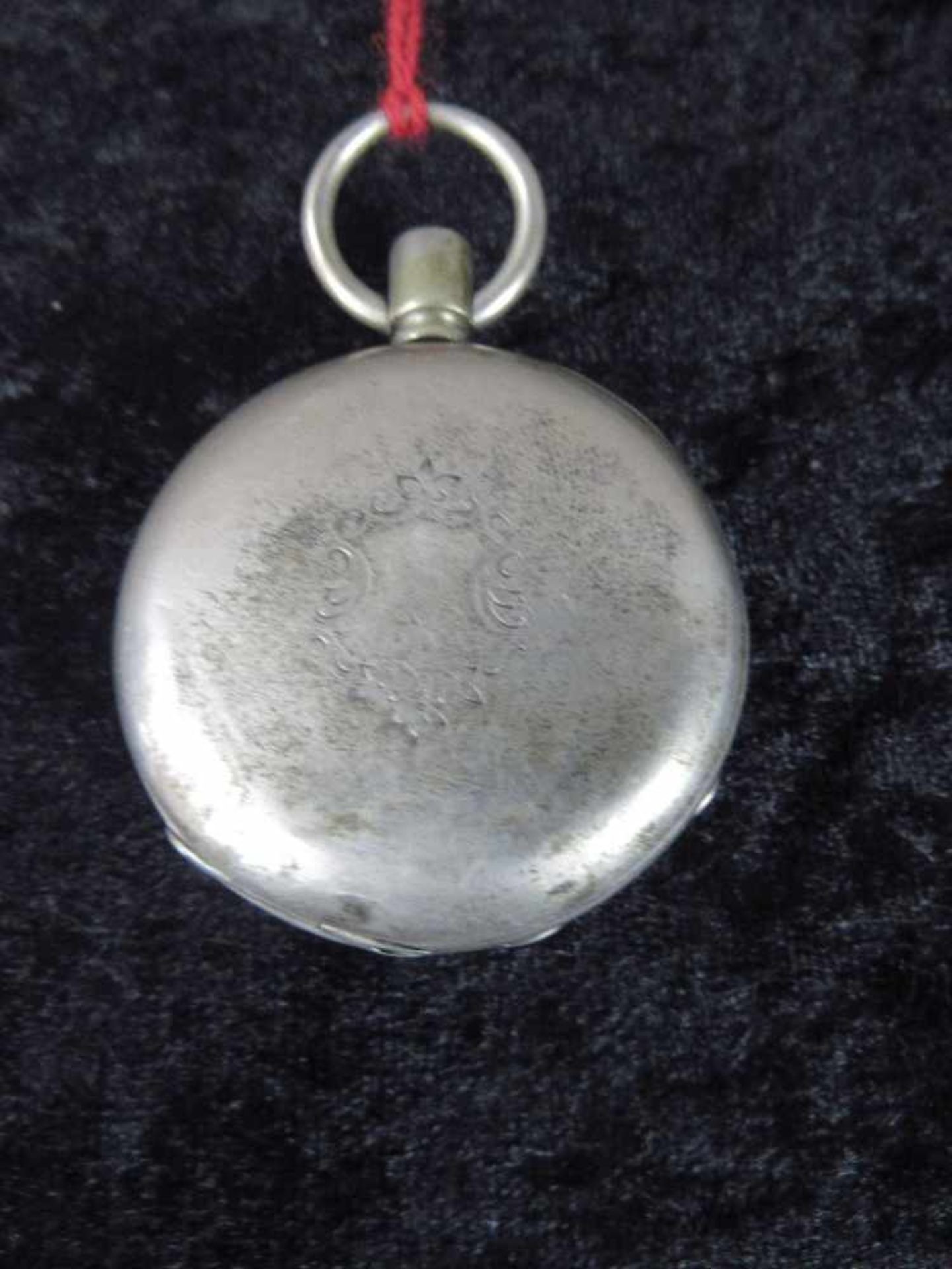 Antike Taschenuhr Schlüsselaufzug Schlüssel anbei läuft an - Image 2 of 4