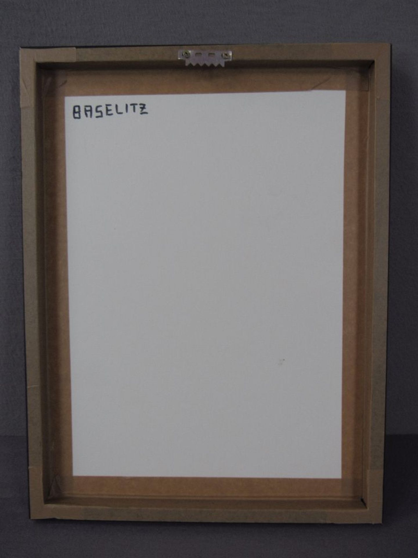 Zeichnung bezeichnet Baselitz -m.R. 43x33cm - Bild 2 aus 5