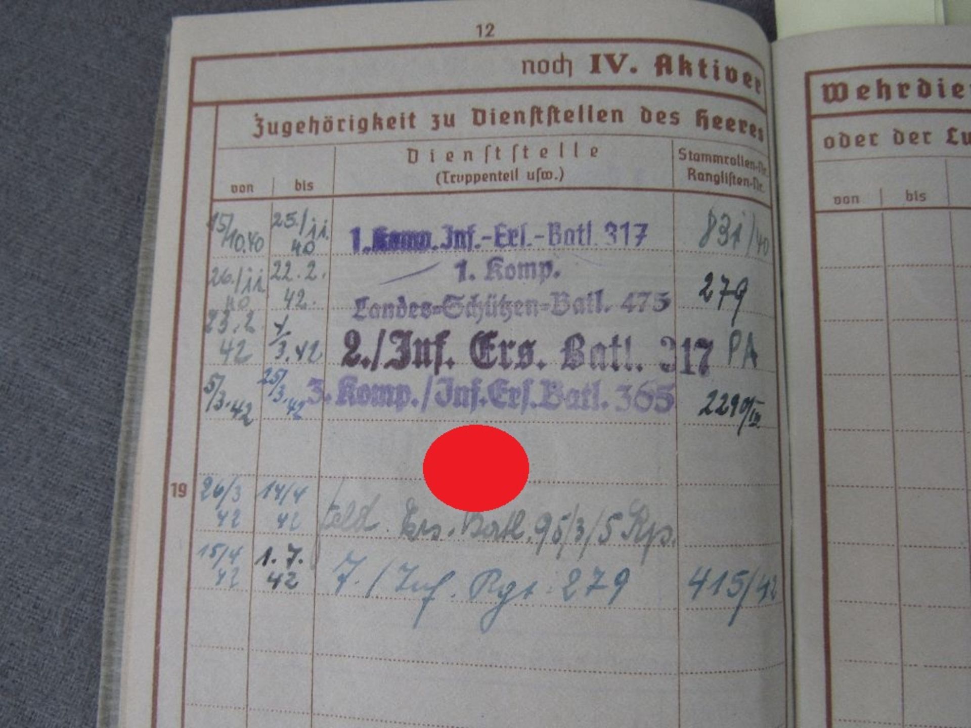 Wehrpaß Gefreiter Jüdische Abstammung Infanterie 1 Orden Gefechte in Rußland sehr selten - Image 3 of 7