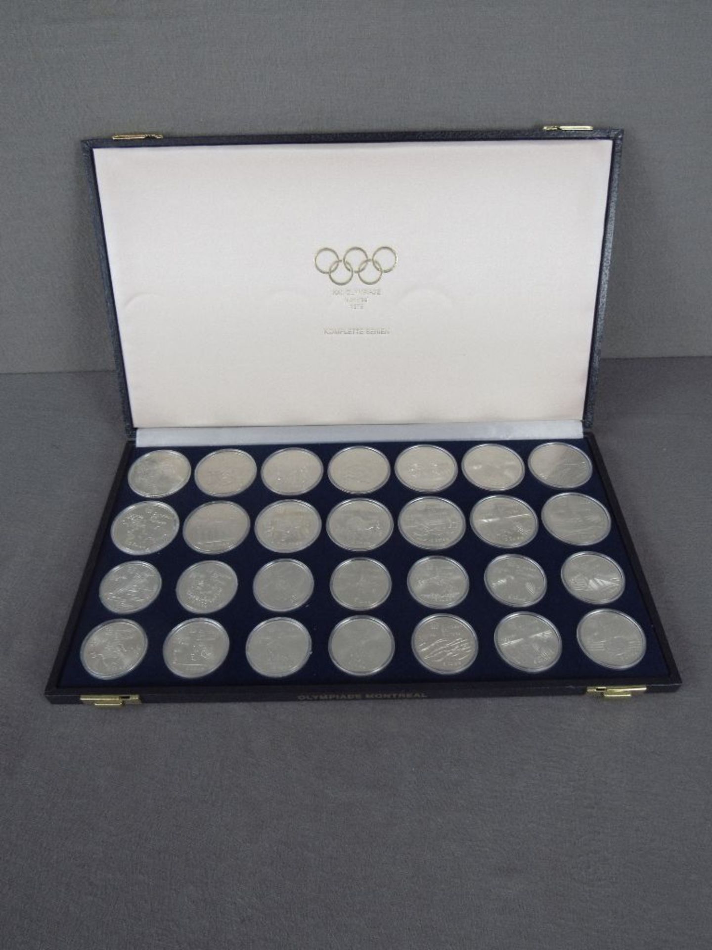 Canada Silbermünzen Olympia 1976 komplett