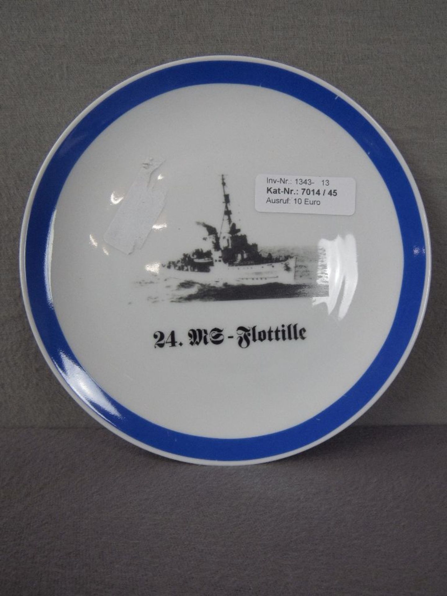 Wandteller MG Flotille Durchmesser 20cm