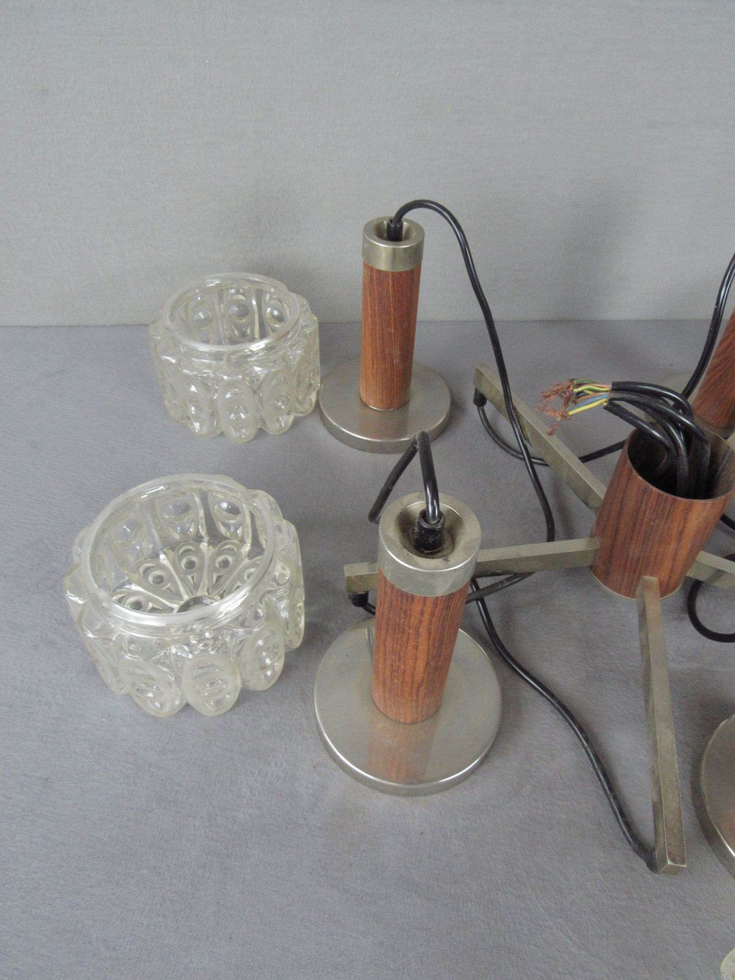 Deckenlampe 60er Jahre fünfflammig - Bild 2 aus 3