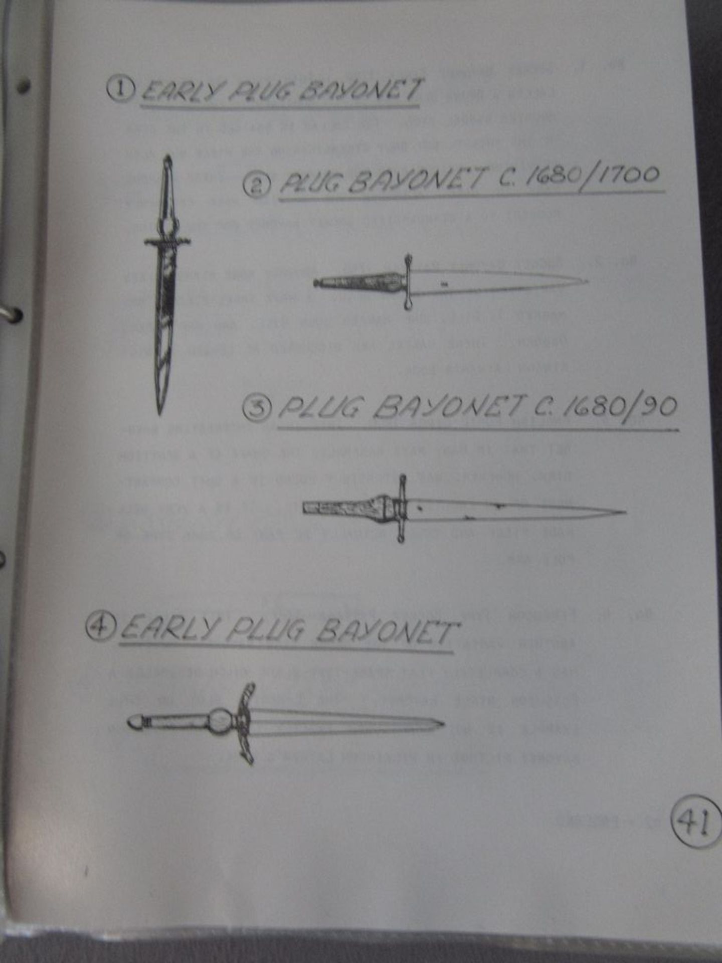 Ordner Din A4 sehr interessantes Nachschlagewerk Bajonette der ganzen Welt detailgetreu - Image 4 of 8