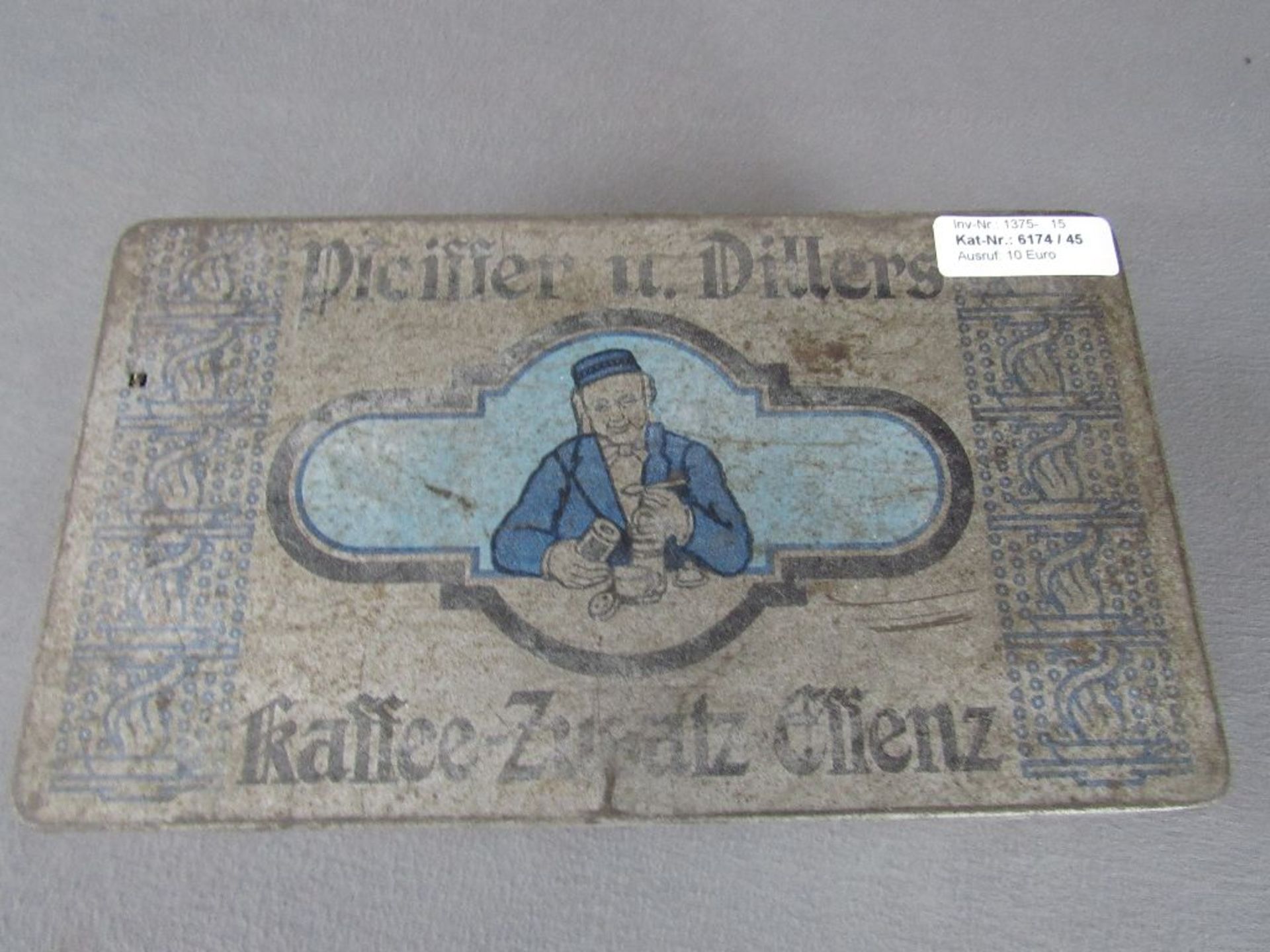 Dose Pfeiffer u. Dillers 28x16x11cm - Bild 2 aus 6