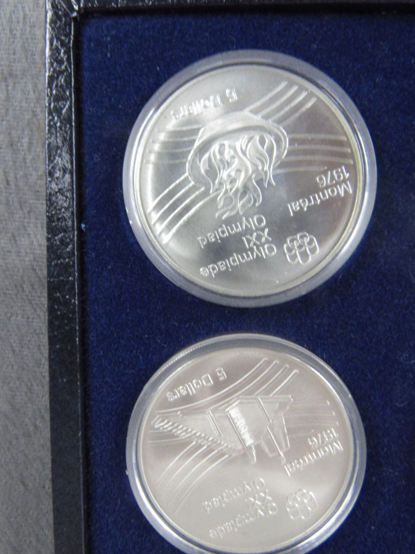 Canada Silbermünzen Olympia 1976 komplett - Bild 5 aus 5