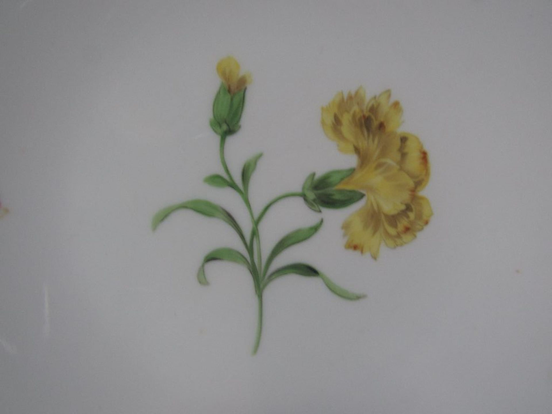 Zwei Meissen Blumenteller 2.Wahl Durchmesser ca:18cm - Bild 2 aus 5