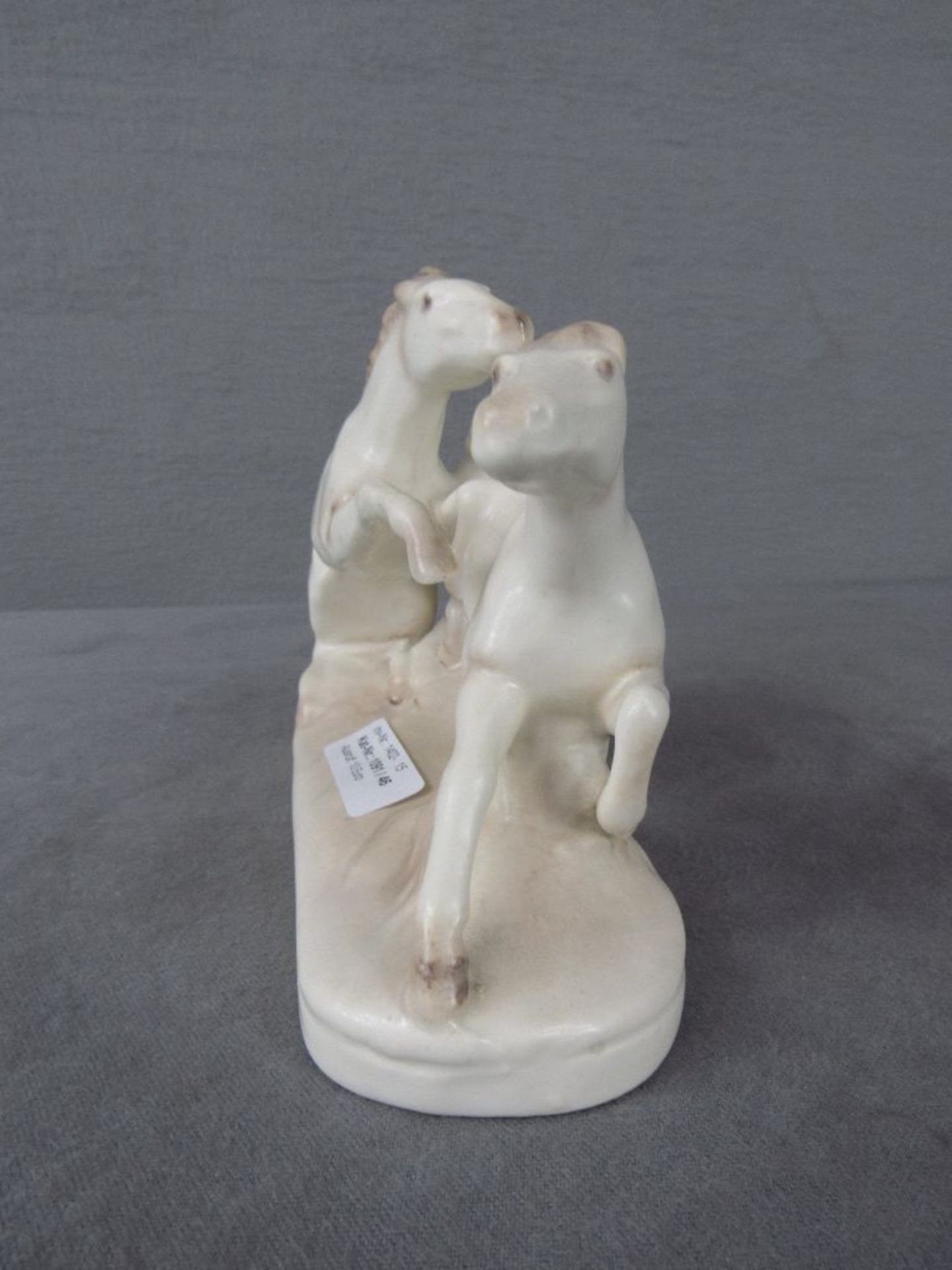 Keramikfigur zwei Pferde 23cm - Bild 2 aus 5