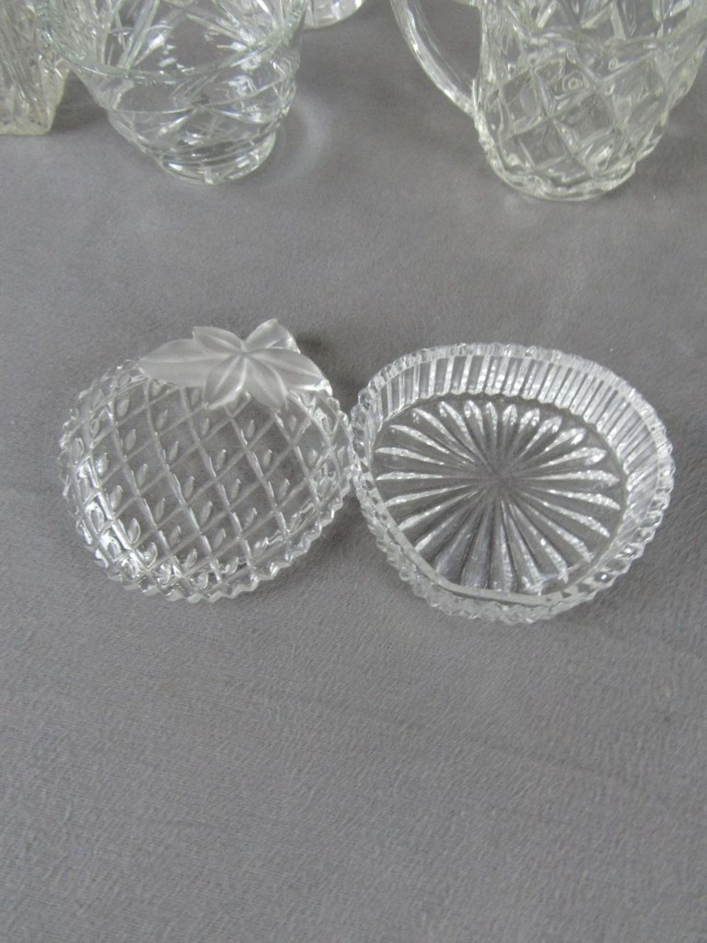Konvolut Kristallglas Vasen und Schalen 10 Teile - Image 5 of 5