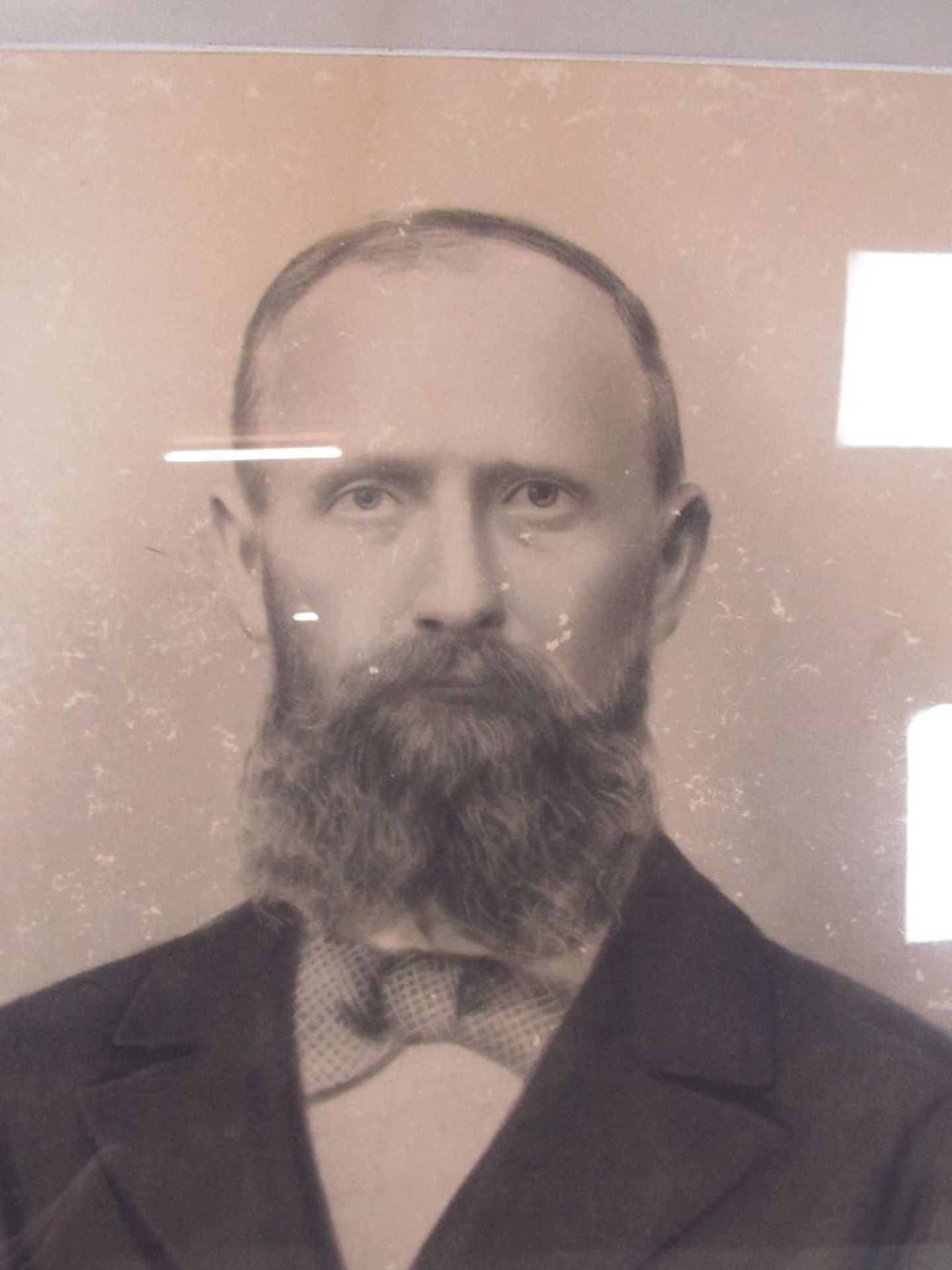 Drei Porträtbilder um 1900 - Image 2 of 5