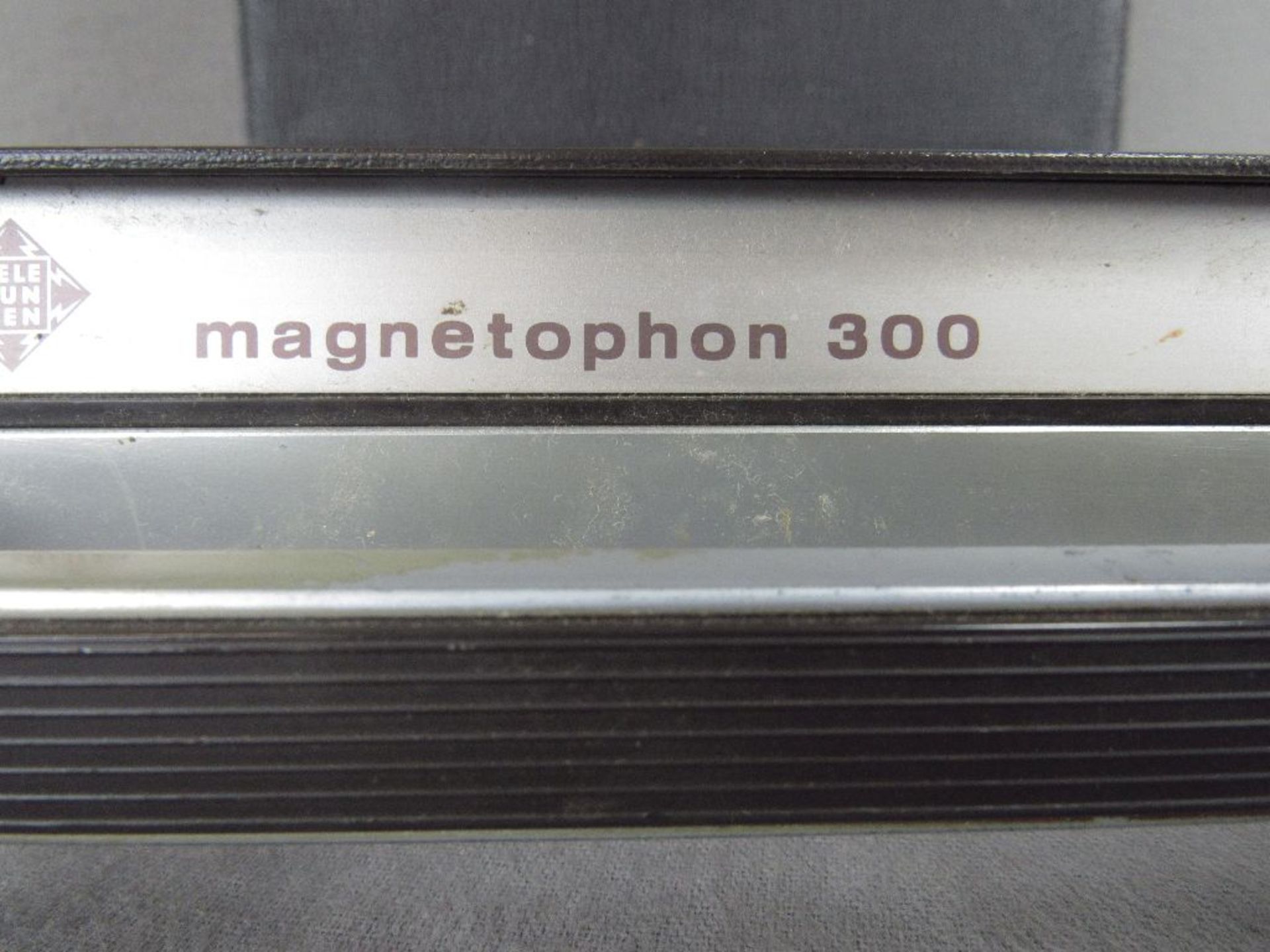 Vintage 70er Jahre mobiles telefunken Tonbandgerät Magnetofon 300 - Image 5 of 6