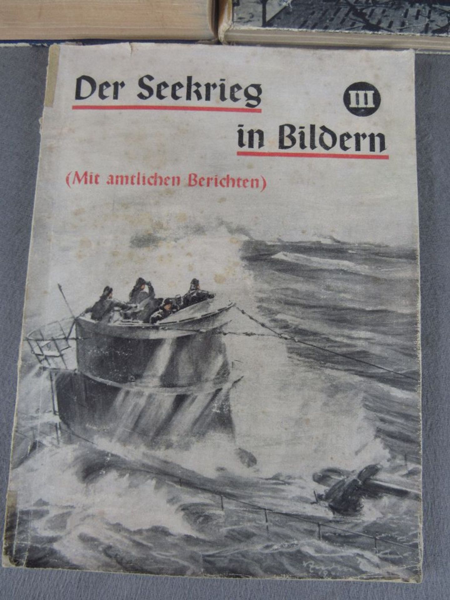 Drei Marinebücher der Zeit - Image 4 of 4