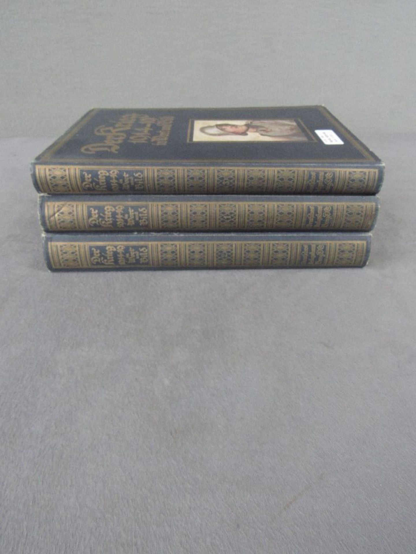 Drei Bücher Der Krieg 1914-19 in Wort und Bild - Bild 2 aus 3