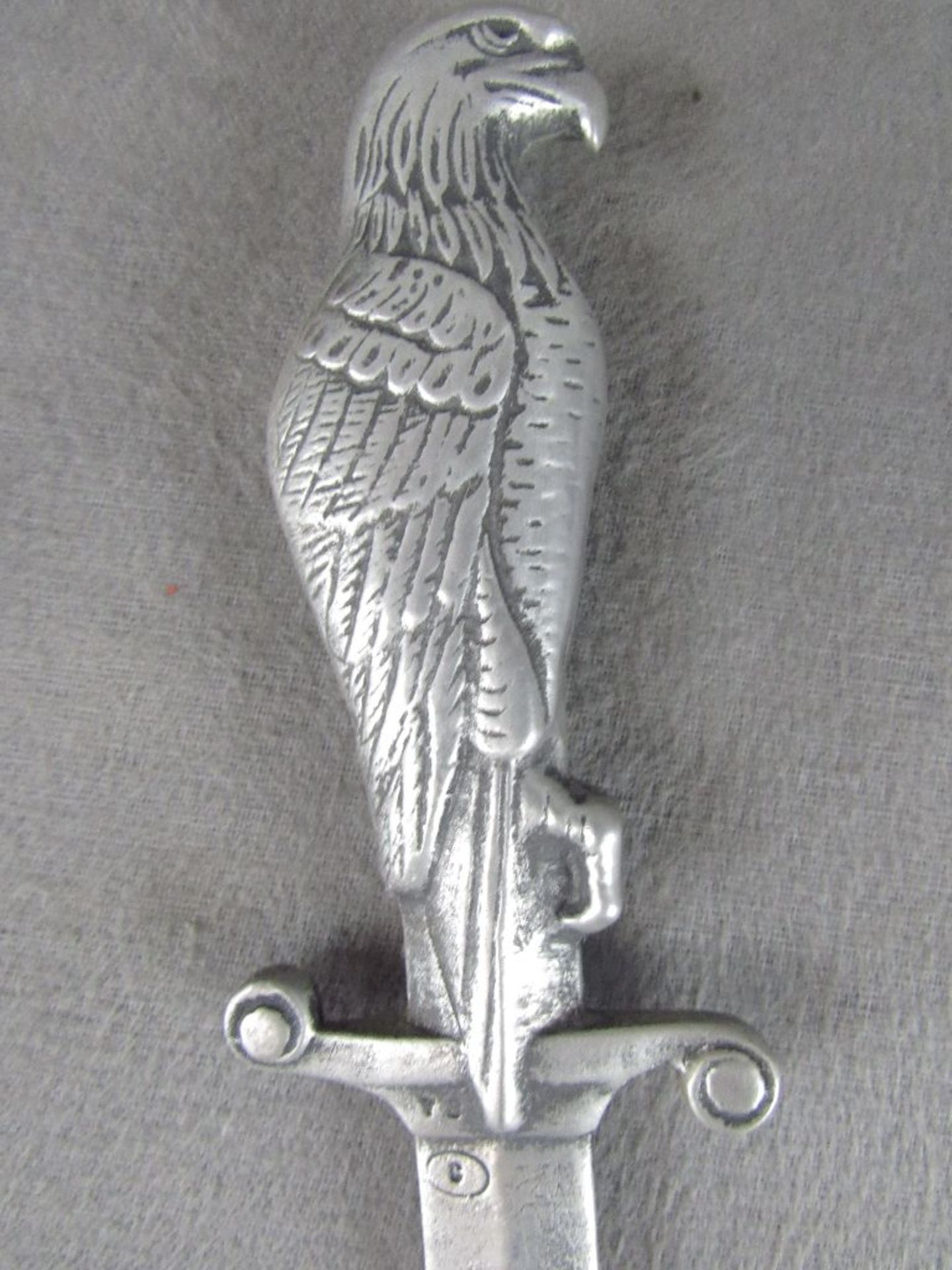 Antiker Dolch gemarkt Griff Adler Länge:30cm - Bild 4 aus 4