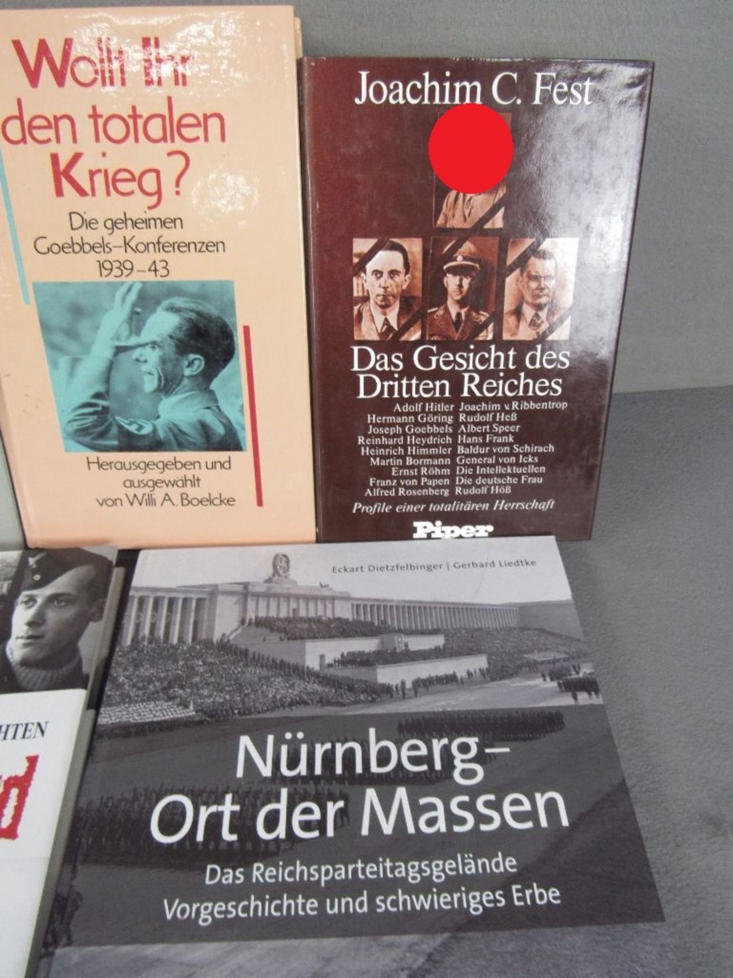 8 Bücher 2.WK Goebbels 3. Reich usw. - Image 3 of 4