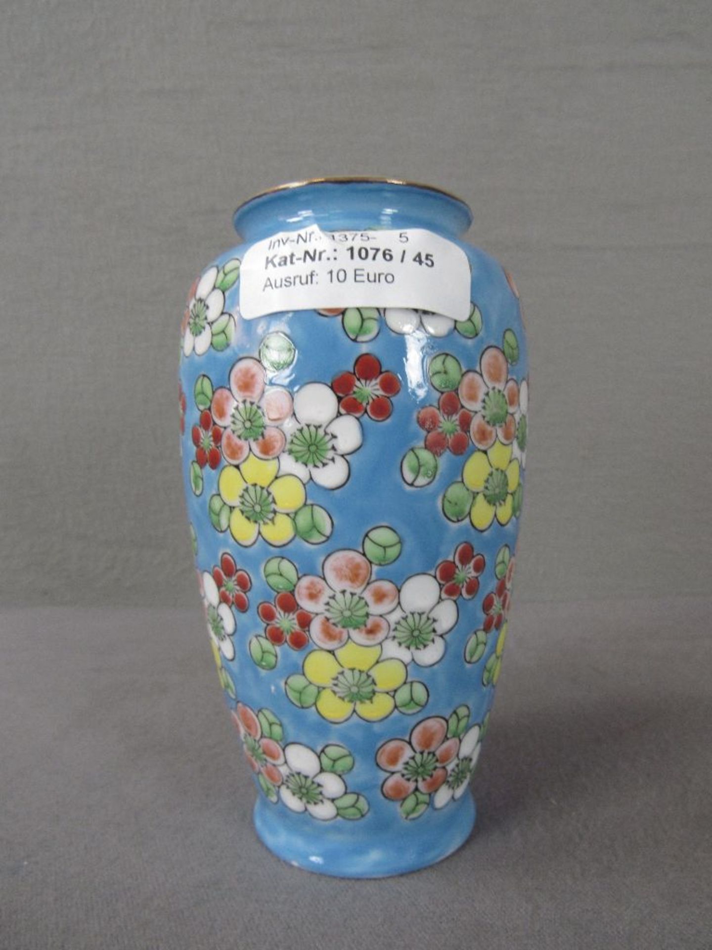 Asiatische Vase gemarkt Höhe:14,5cm - Bild 3 aus 3